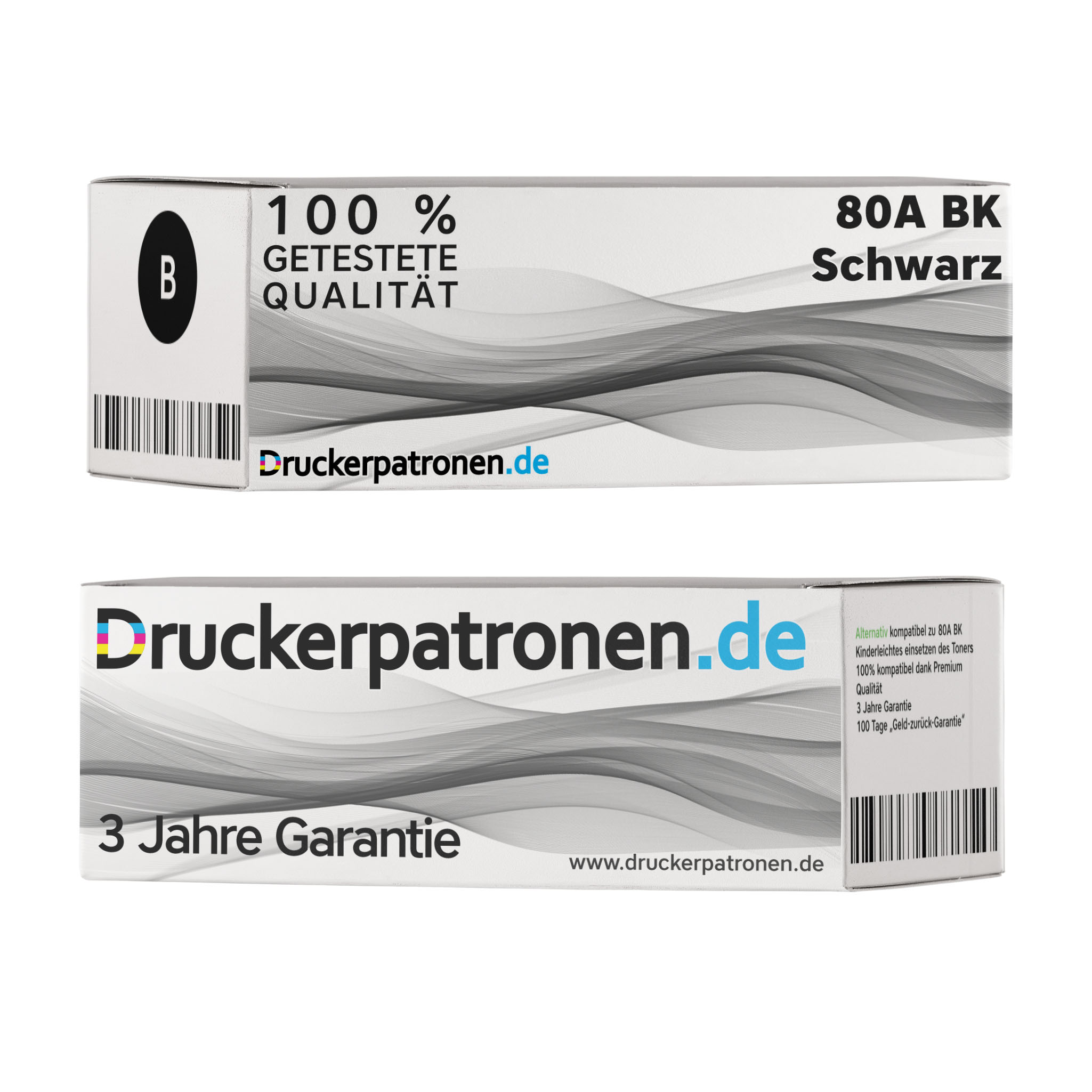 Kompatibel HP Toner 80A BK / CF 280 A schwarz für CF 280 A