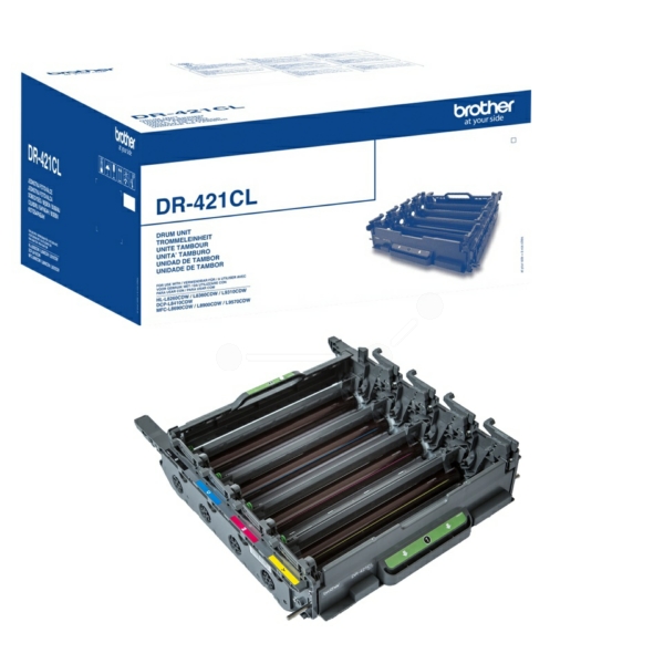 Original Brother DR-421 CL BK C M Y / DR-421CL schwarz cyan magenta gelb für DR-421CL