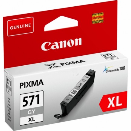 Original Canon Tinte CLI-571 GYXL grau / 0335C001 grau für 0335C001