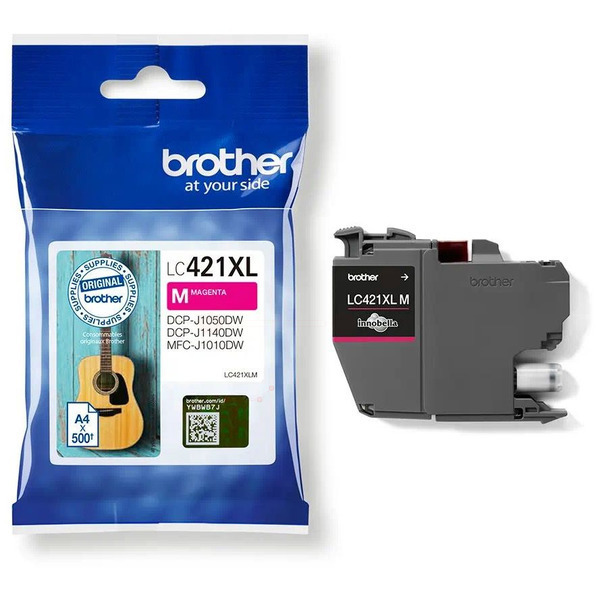 Original Brother Tinte LC-421 XL M / LC-421XLM magenta für LC-421XLM