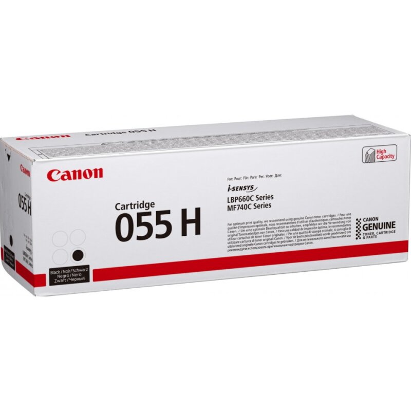 ORIGINAL Canon Toner Schwarz 055 h 3020C004 ~7600 Seiten Contract Toner