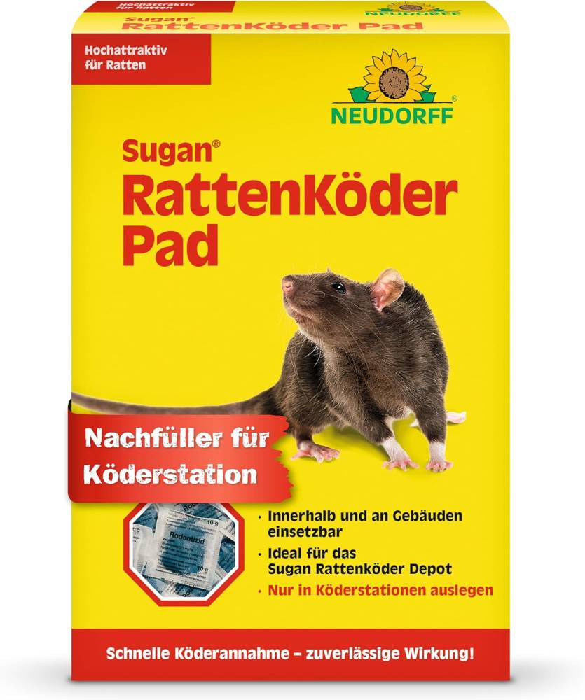 Sugan RattenKöder Pad 400 g