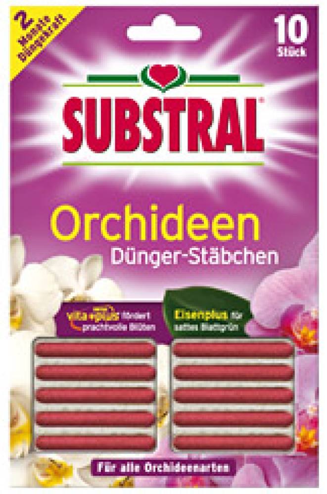 Substral Orchideen Dünger-Stäbchen 10 Stück