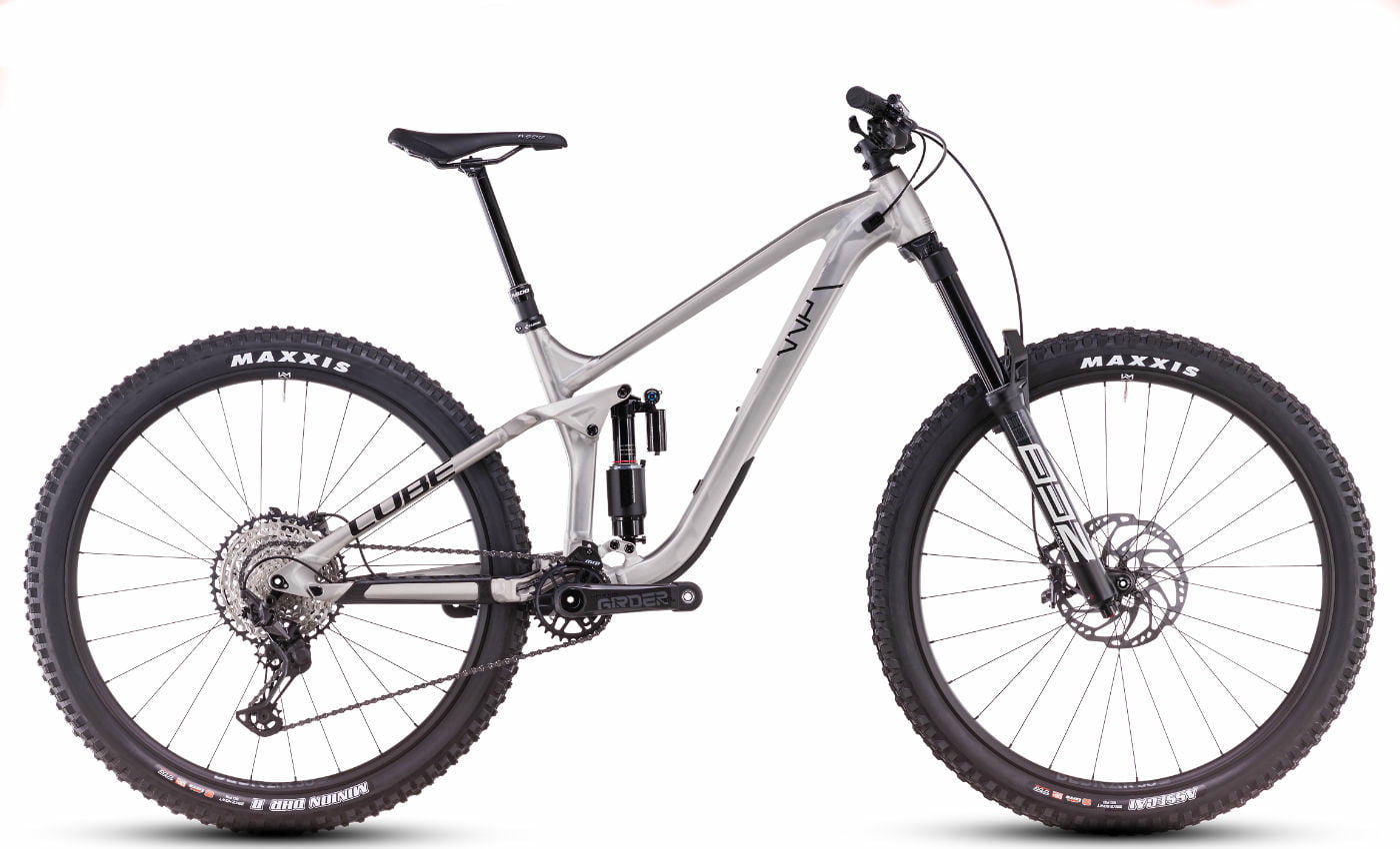 Cube Stereo ONE77 Race 29 - 29 Zoll 12K Fully - rawmetal´n´black