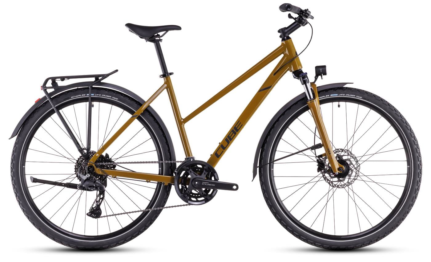 Cube Nature Pro Allroad - 28 Zoll 20K Trapez - willowgreen´n´black
