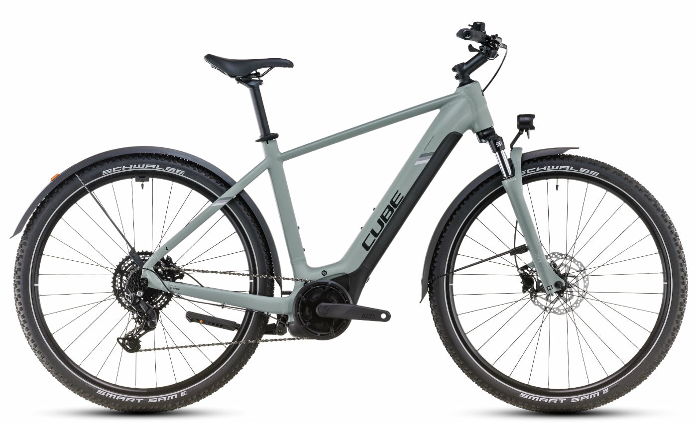 Cube Nuride Hybrid Performance 625 Allroad - 28 Zoll 625Wh 9K Diamant - swampgrey´n´black