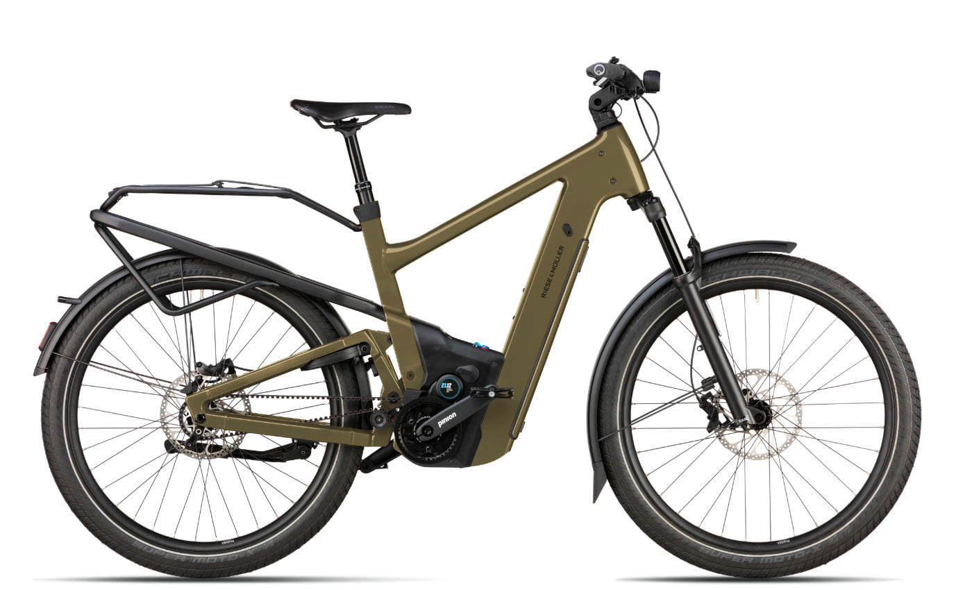 Riese und Müller Delite5 GT pinion - 27.5 Zoll 800Wh 12G Fully - Amber