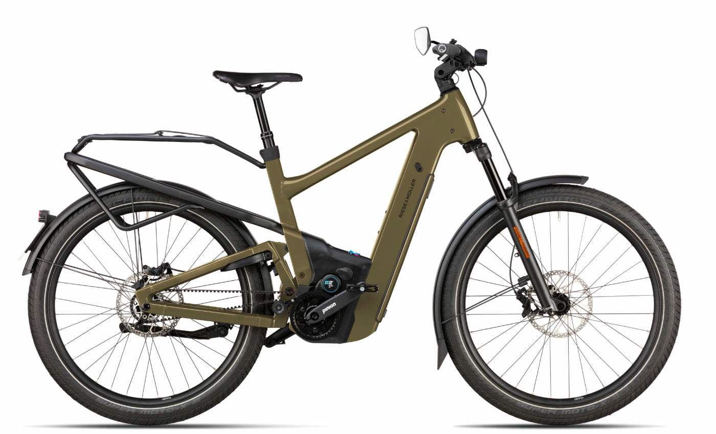 Riese und Müller Delite5 GT pinion HS - 27,5 Zoll 800Wh 12G Fully - amber