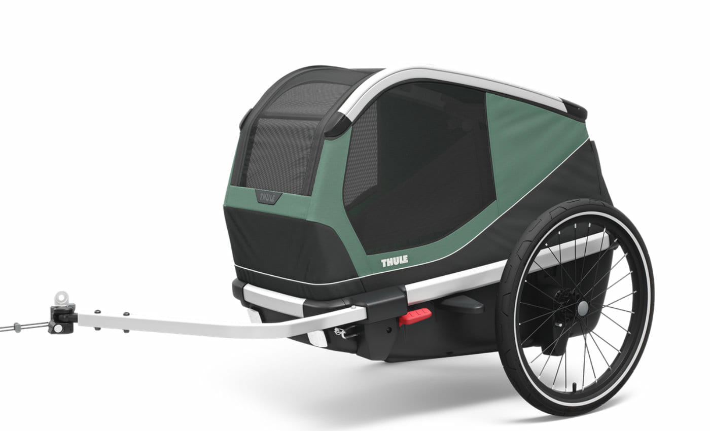Thule Bexey M - Hundeanhänger - Hazy Green
