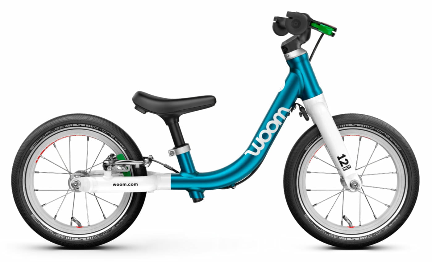 Woom GO 1 (Gen. H) - 12 Zoll Laufrad - metallic blue