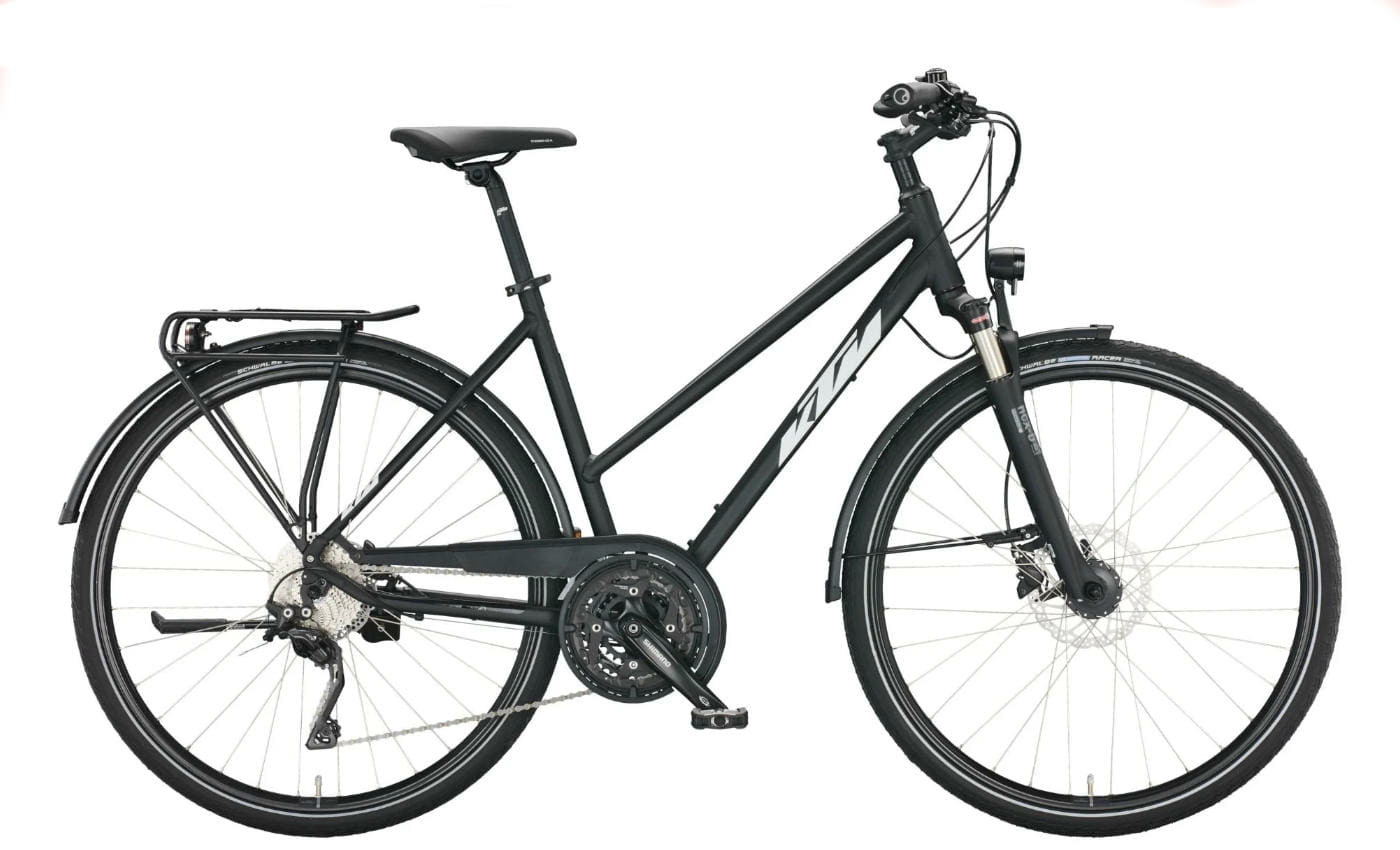 KTM VENETO LIGHT DISC - 28 Zoll  20K Trapez - black matt