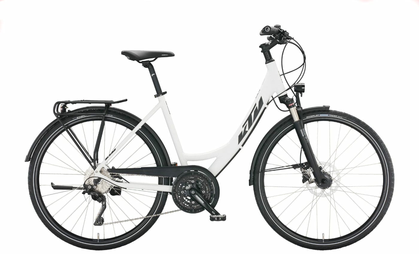 KTM VENETO LIGHT DISC - 28 Zoll  20K Wave - white matt