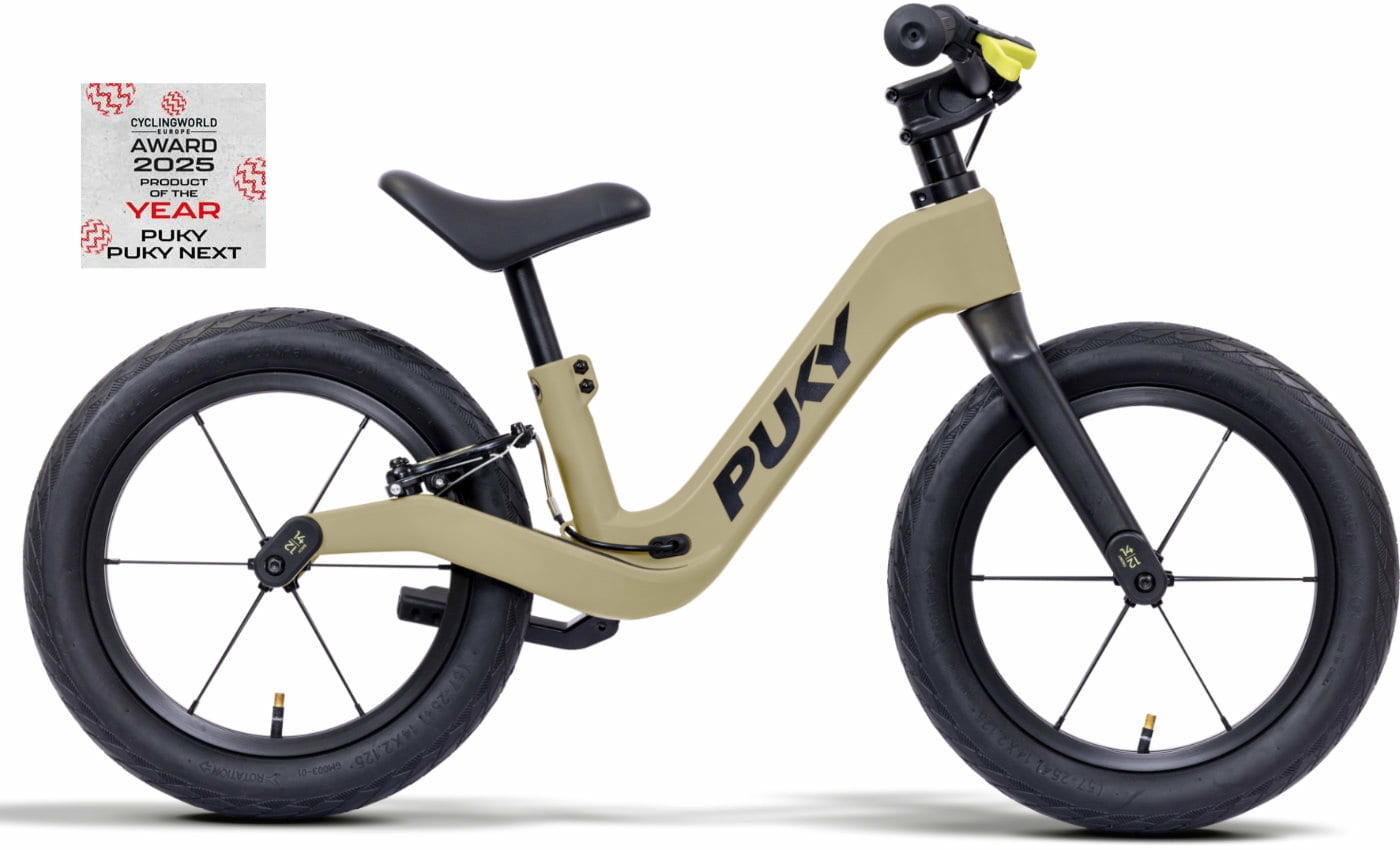 PUKY NEXT 14 Laufrad - 14 Zoll - sand black