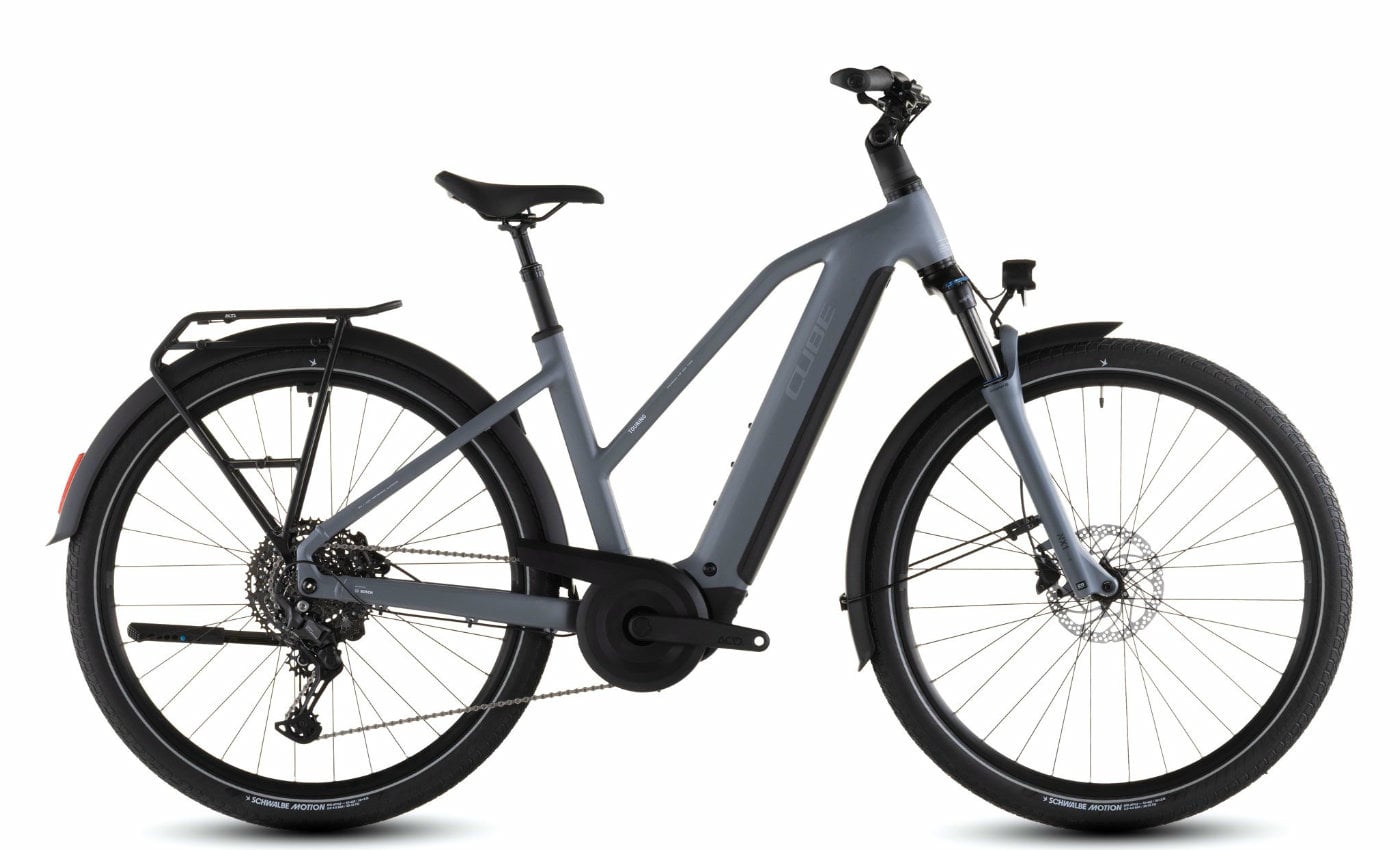 Cube Touring Hybrid Pro 800 - 28 Zoll 800Wh 11K Trapez - pearlgrey´n´grey