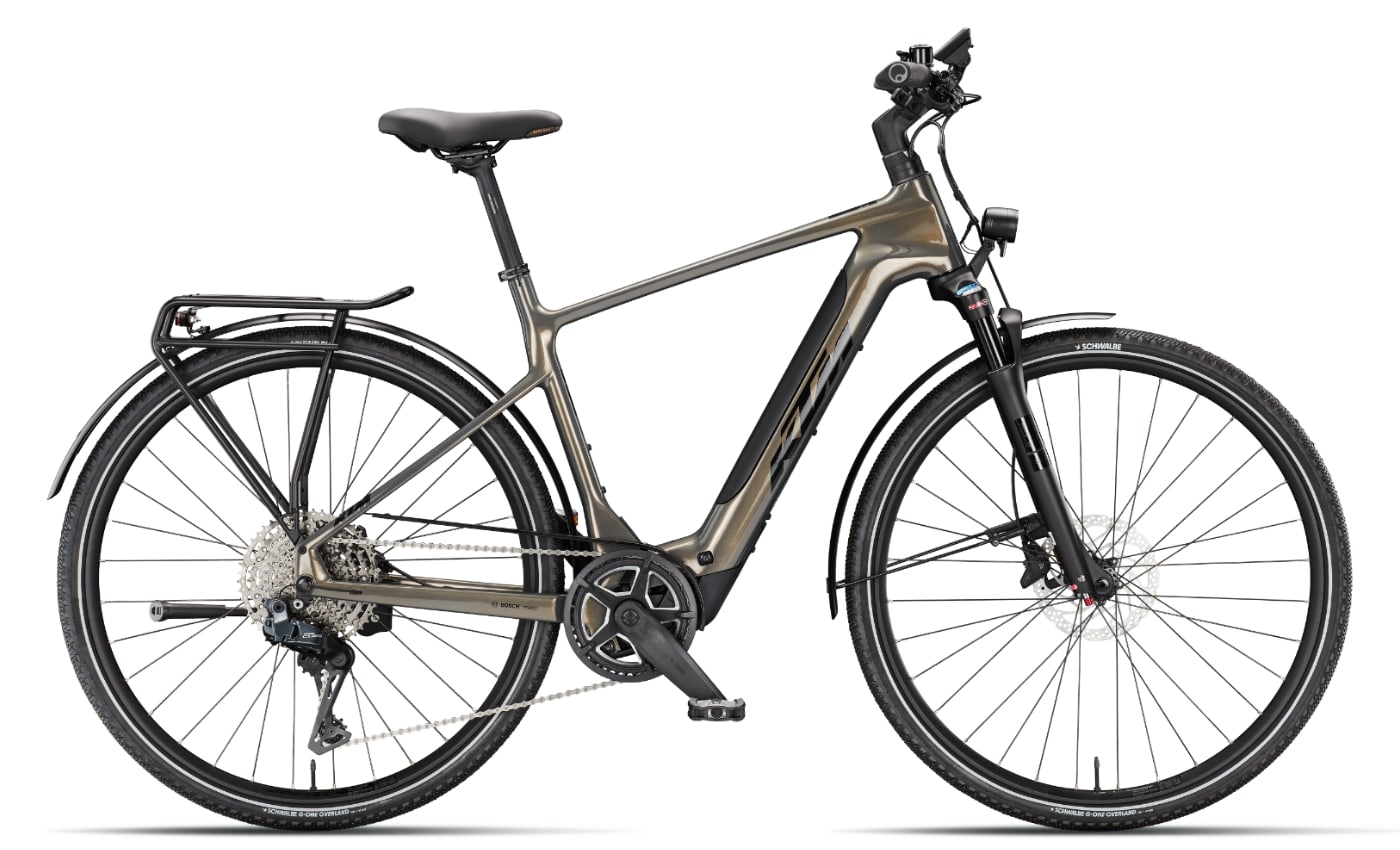 KTM POWER SPORT SX PLUS Di2 - 28 Zoll 400Wh 11K Diamant - olive pearl