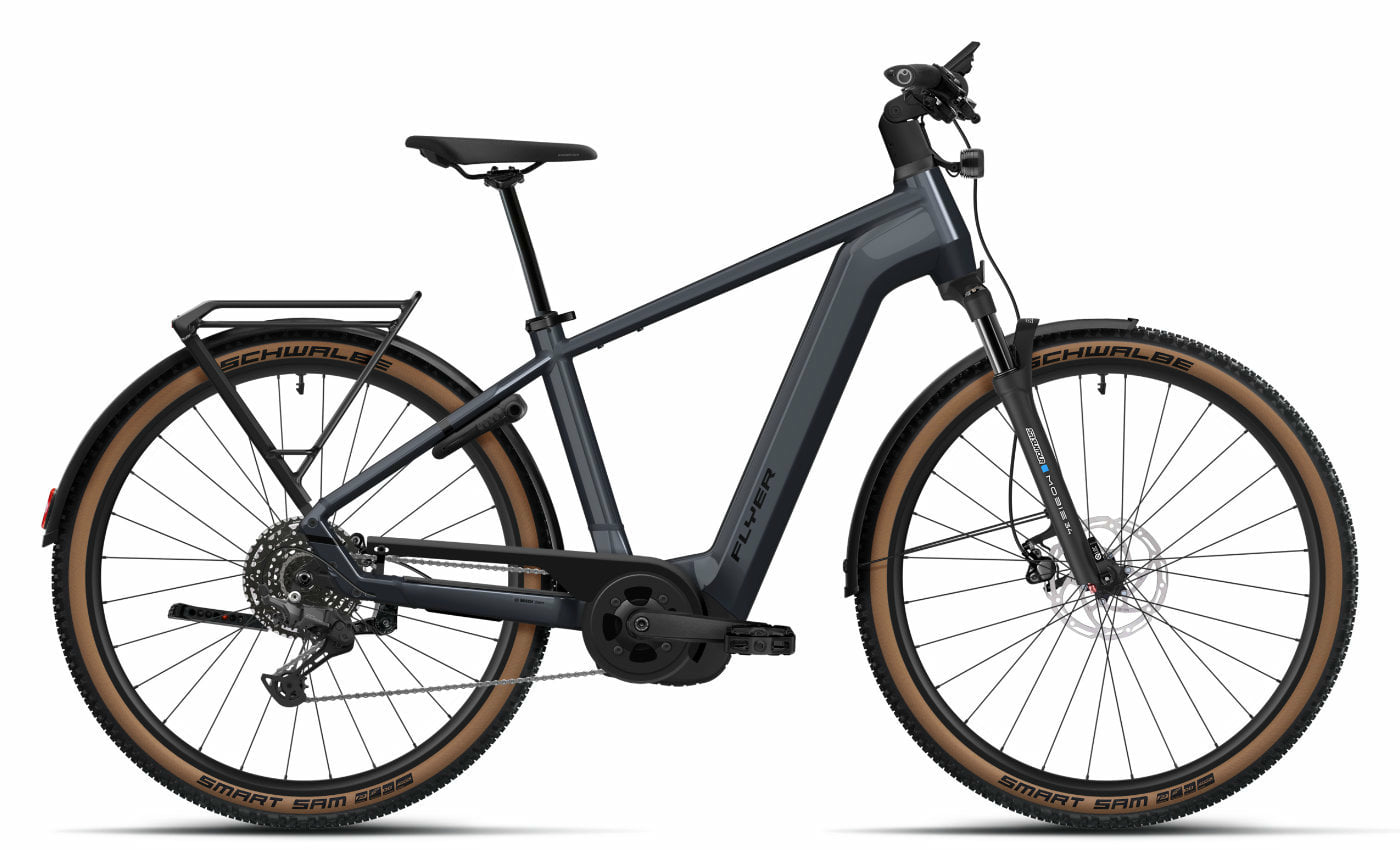 Flyer Gotour 5.12 CX - 29 Zoll 750Wh 10K Diamant - Cold Anthracite Gloss