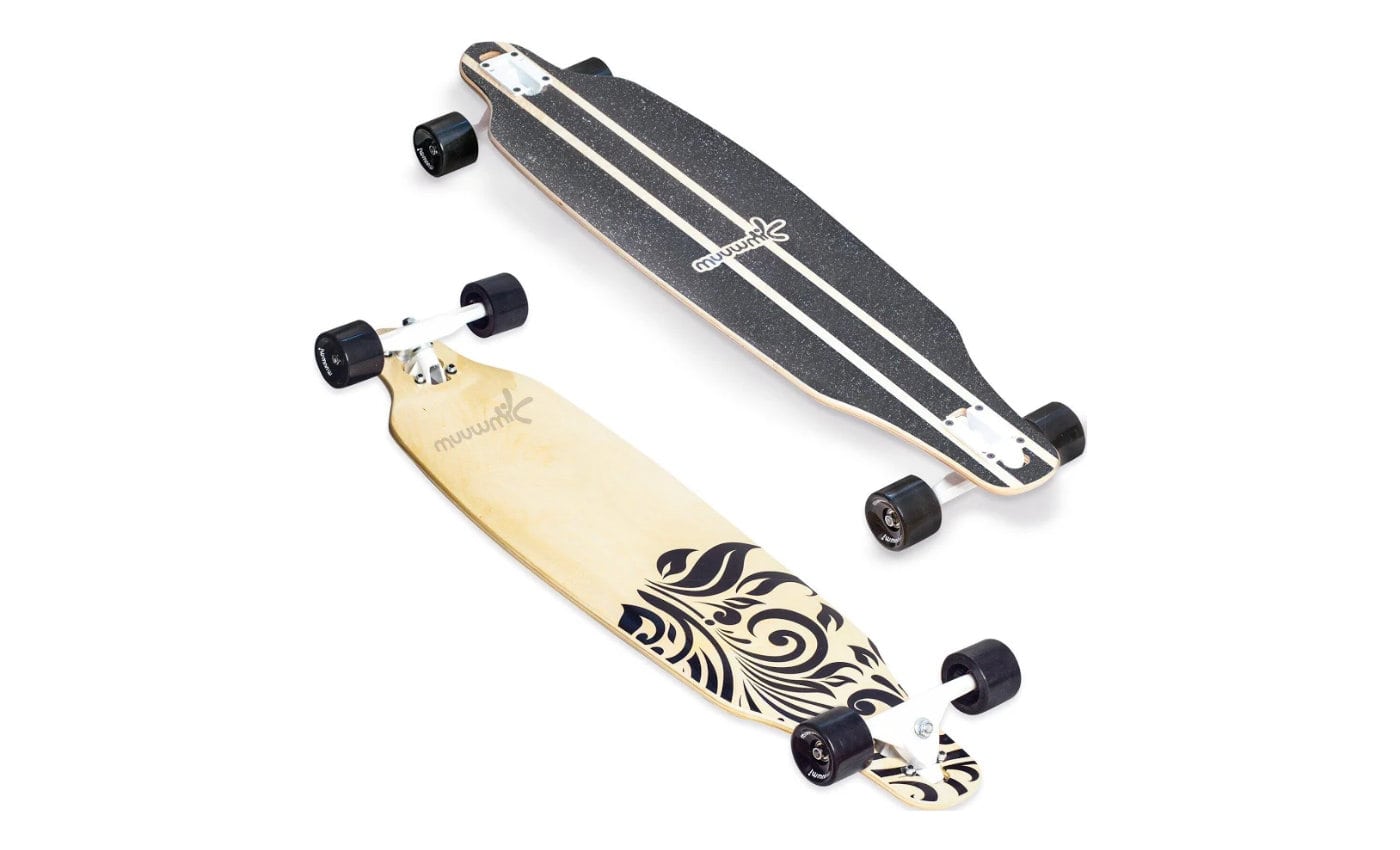 Muuwmi  ABEC 7 Longboard - wood