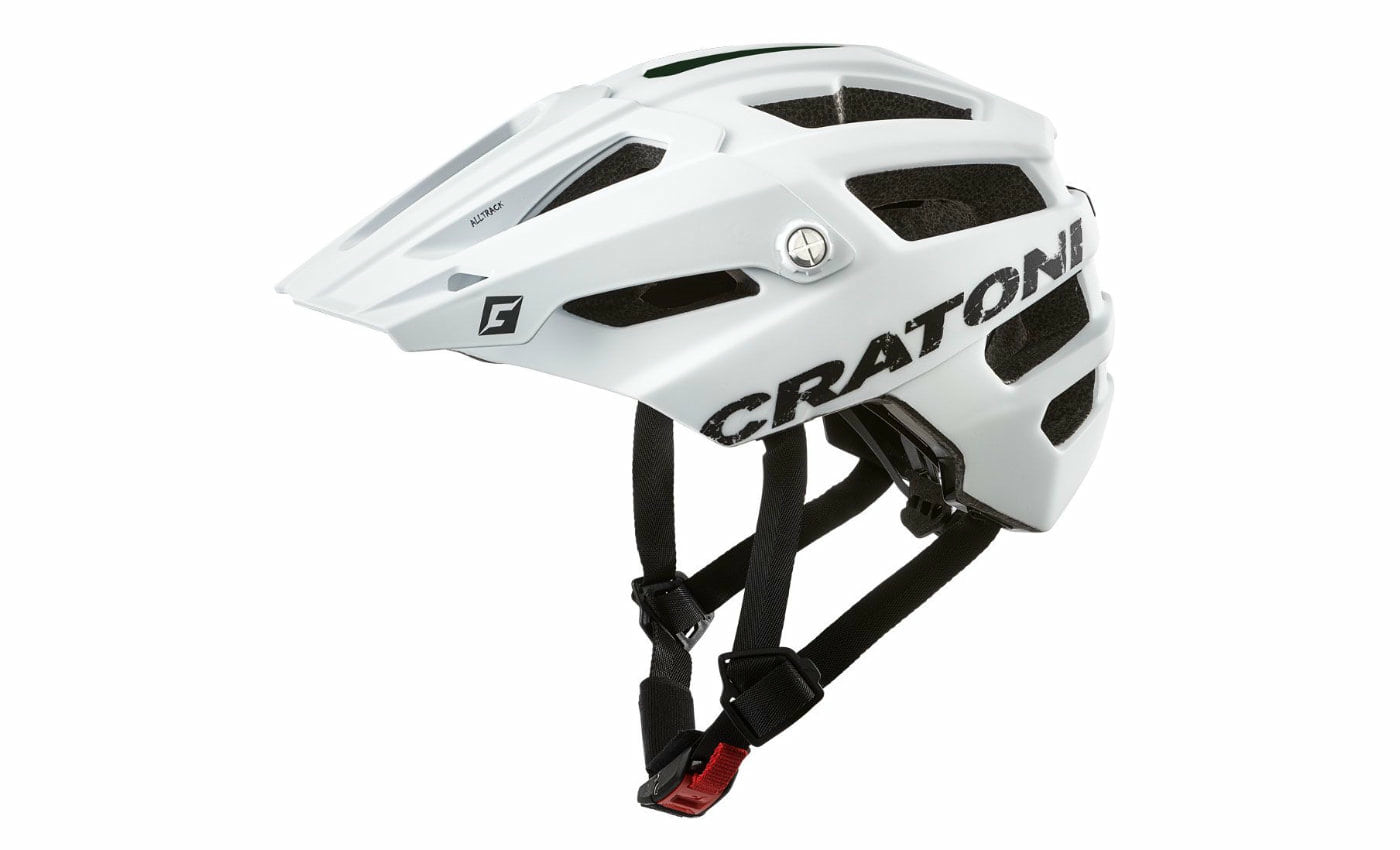 Cratoni AllTrack Fahrradhelm - white matt