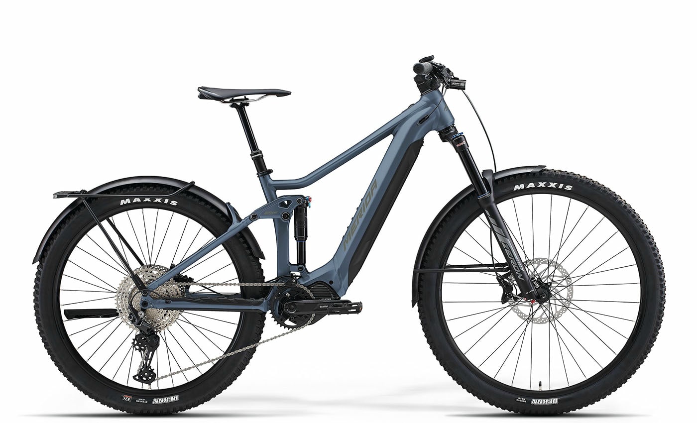 Merida eONE-FORTY 675 EQ - 27,5/ 29 Zoll 750Wh 11K Fully - silk steel blue