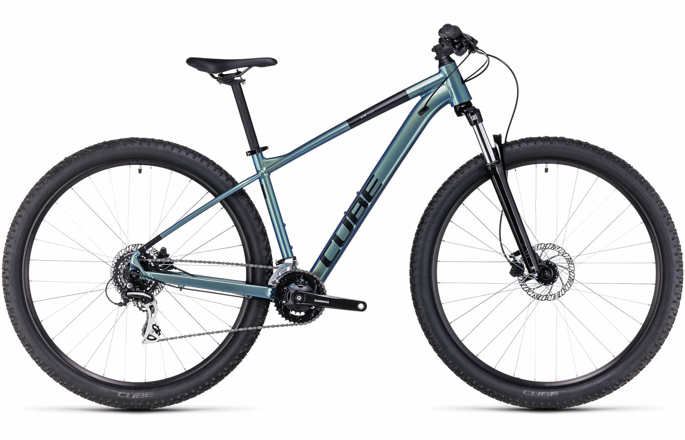 Cube Aim Pro - 27.5 / 29 Zoll 16K Diamant - shiftverde n black