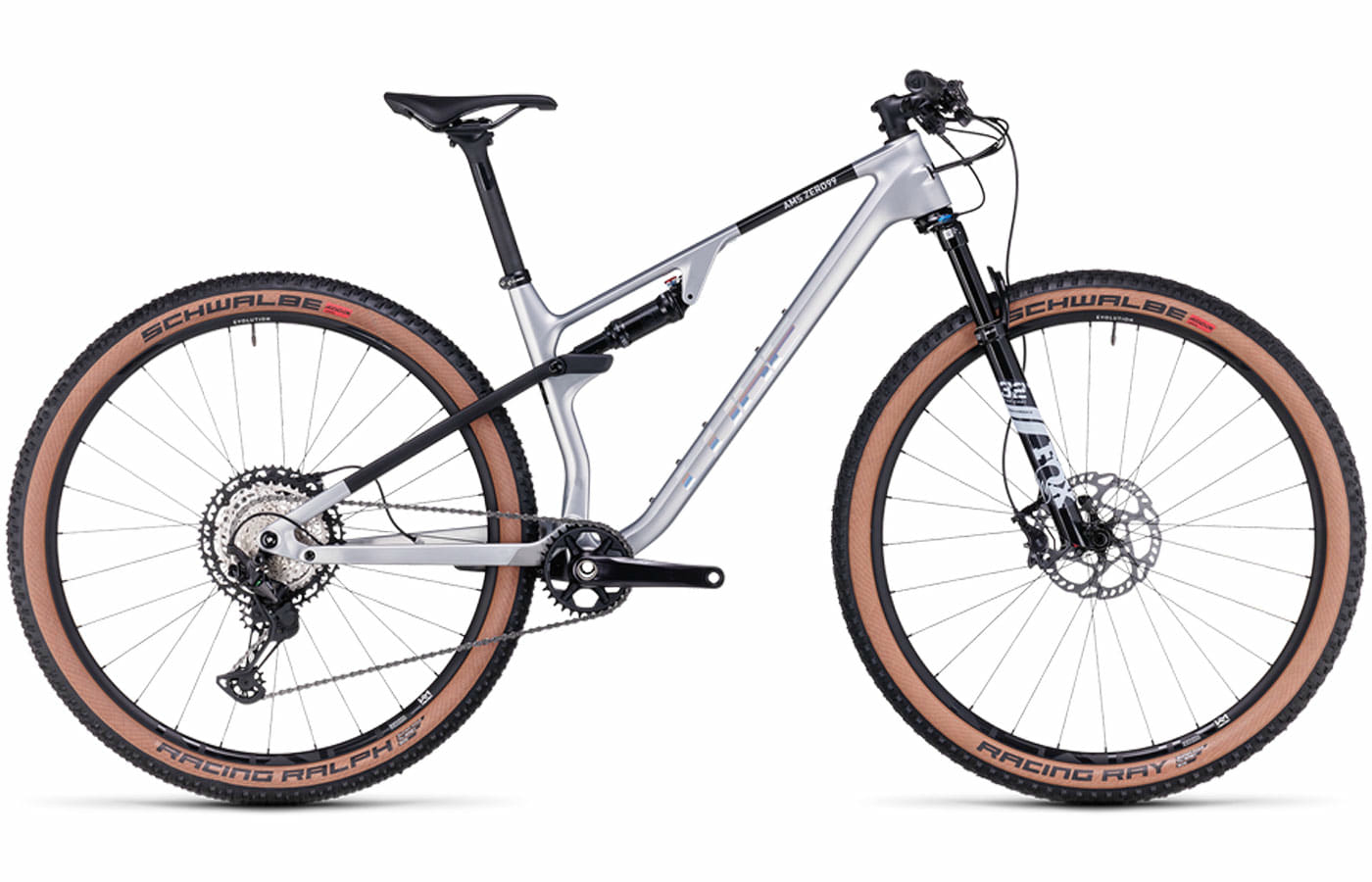 Cube AMS ZERO99 C:68X Race - 29 Zoll 12K Fully - silver´n´black