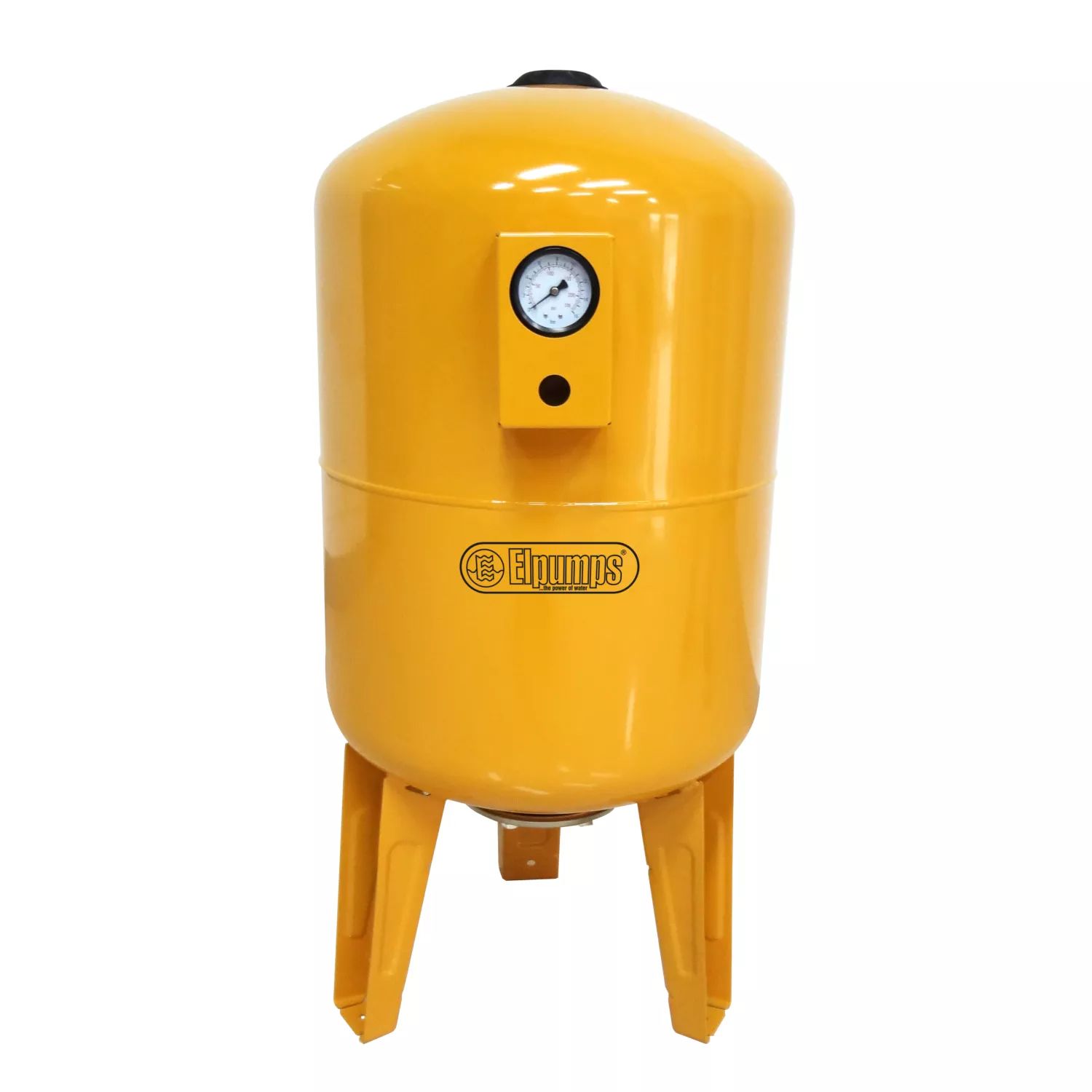 Pressure tank 80 L, with integrated pressure gauge