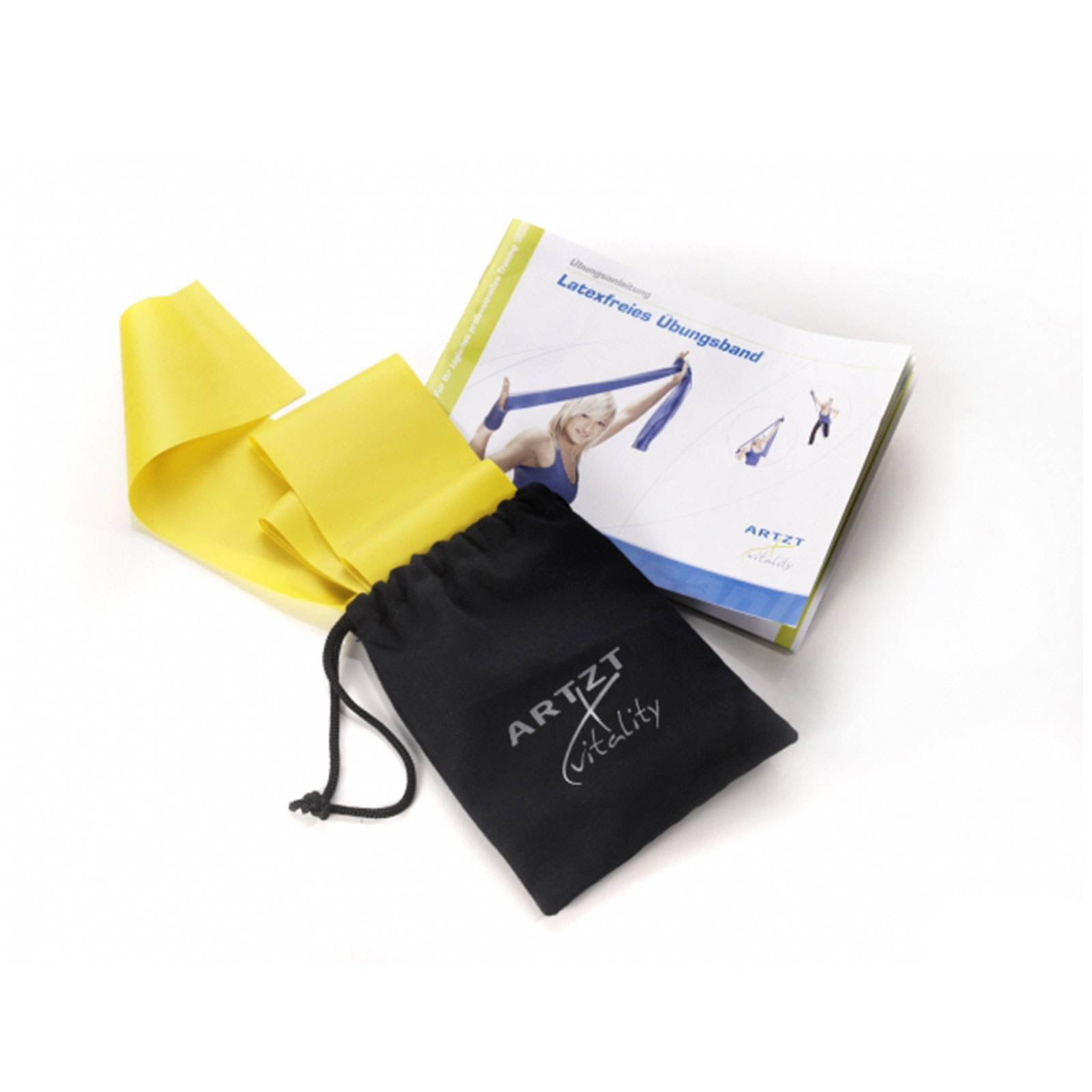 Artzt Vitality Übungsband latexfrei (Länge: 2,5 m|Farbe: Gelb (Dünn))