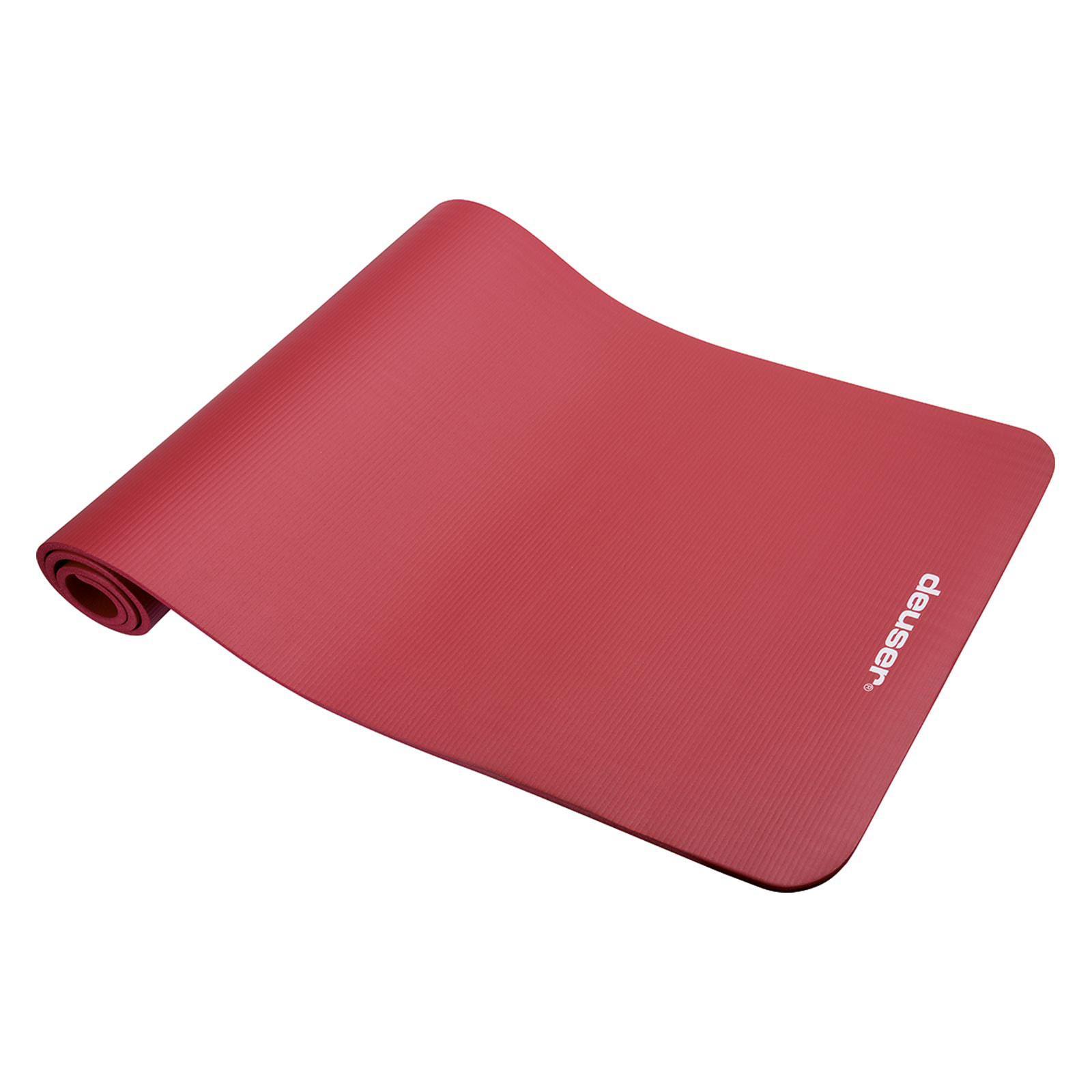 Deuser® Matte NBR Sport & Fitness Matte (Farben: Rot)