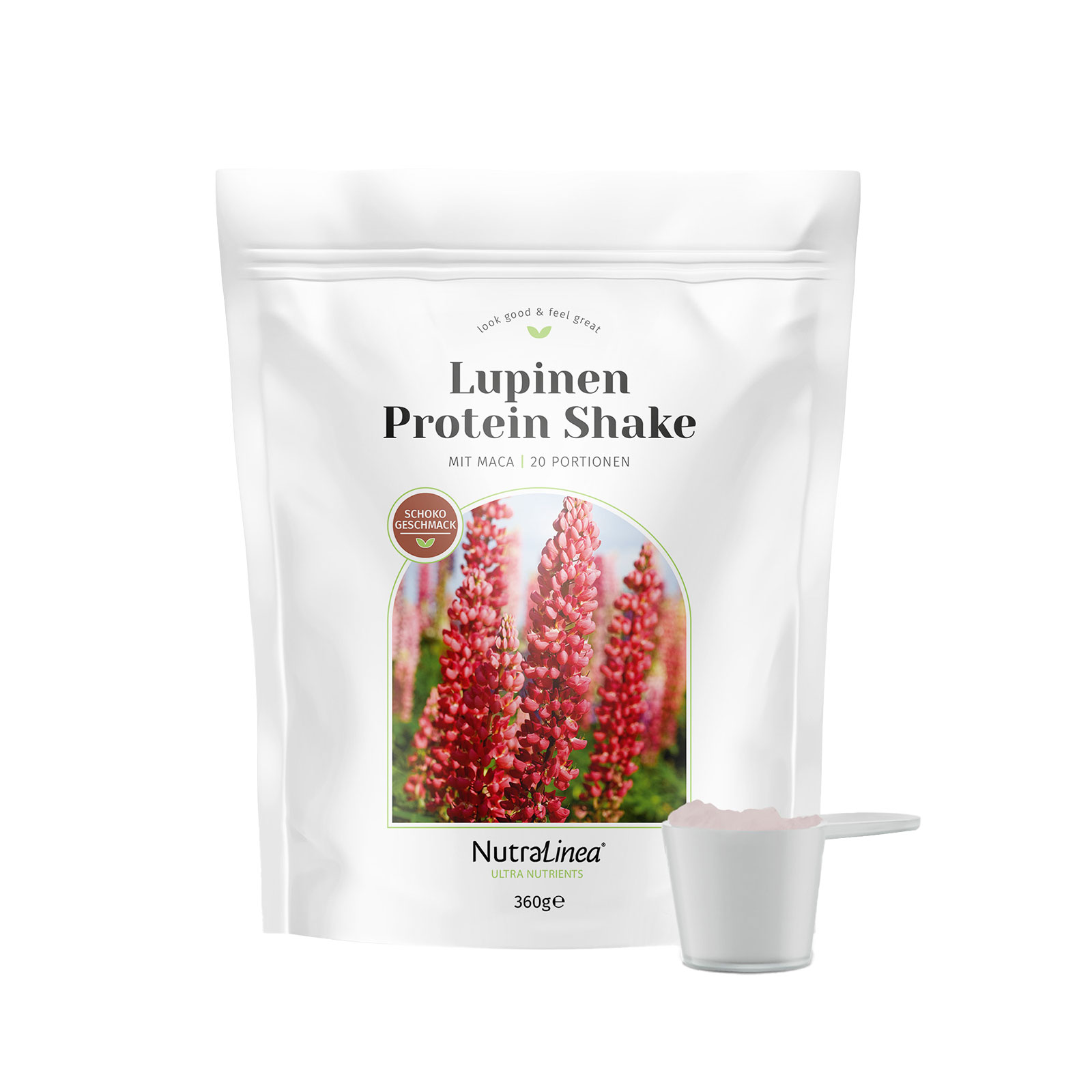 NutraLinea Lupinen Protein Shake (Geschmack: Schokolade)