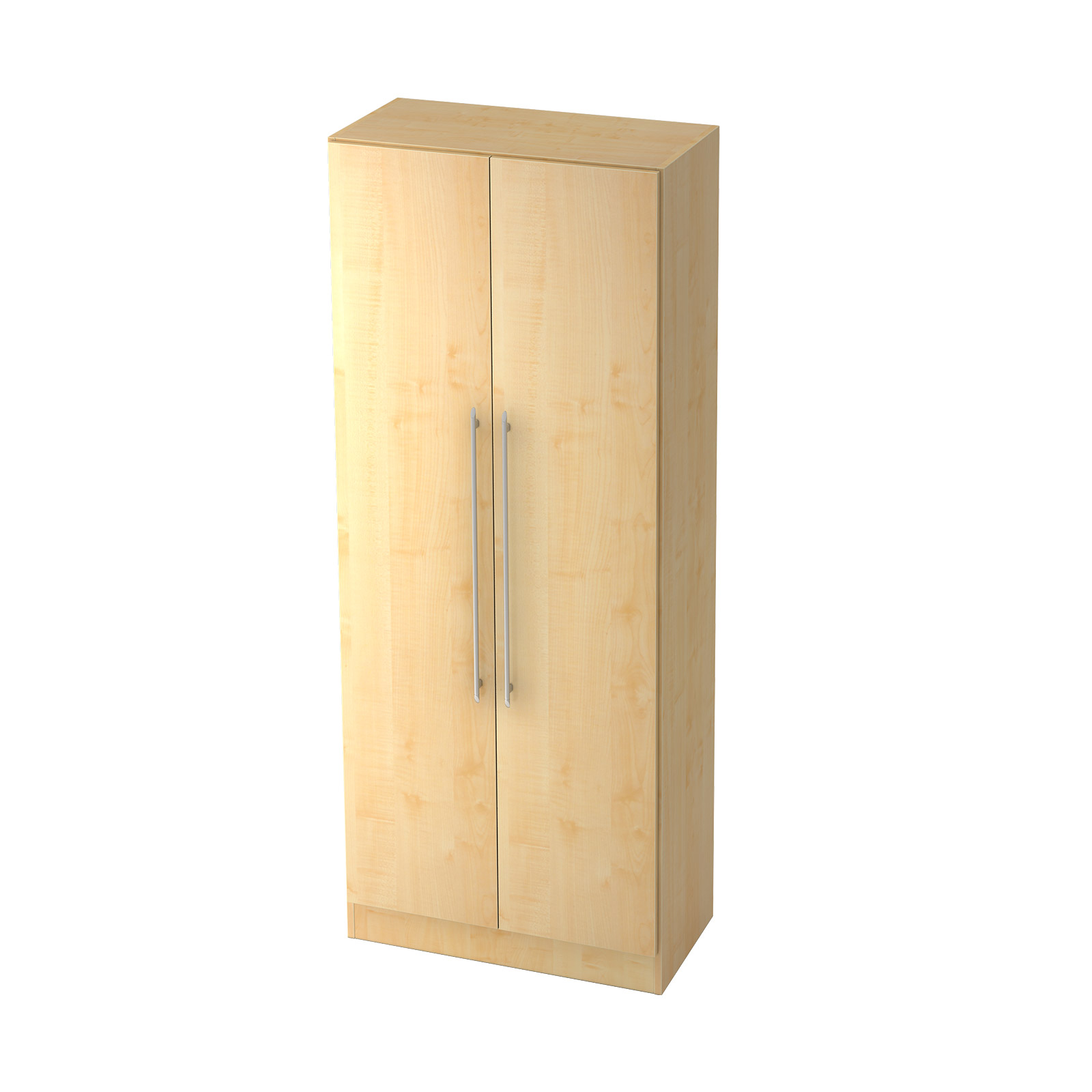 Hammerbacher Schrank 5 OH Solid 7100 (Dekor Front: Ahorn|Griff: Relinggriff|Dekor Korpus: Ahorn)