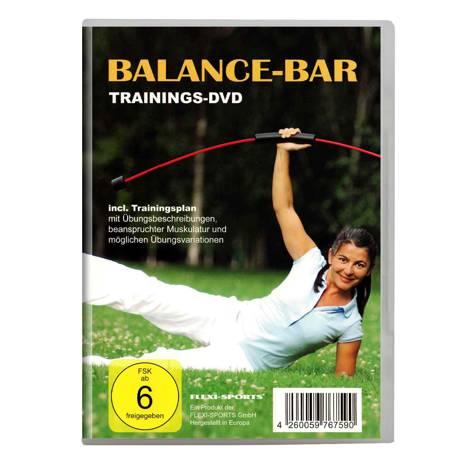 Flexi-Sports DVD Balance-Bar inkl. Trainingsplan