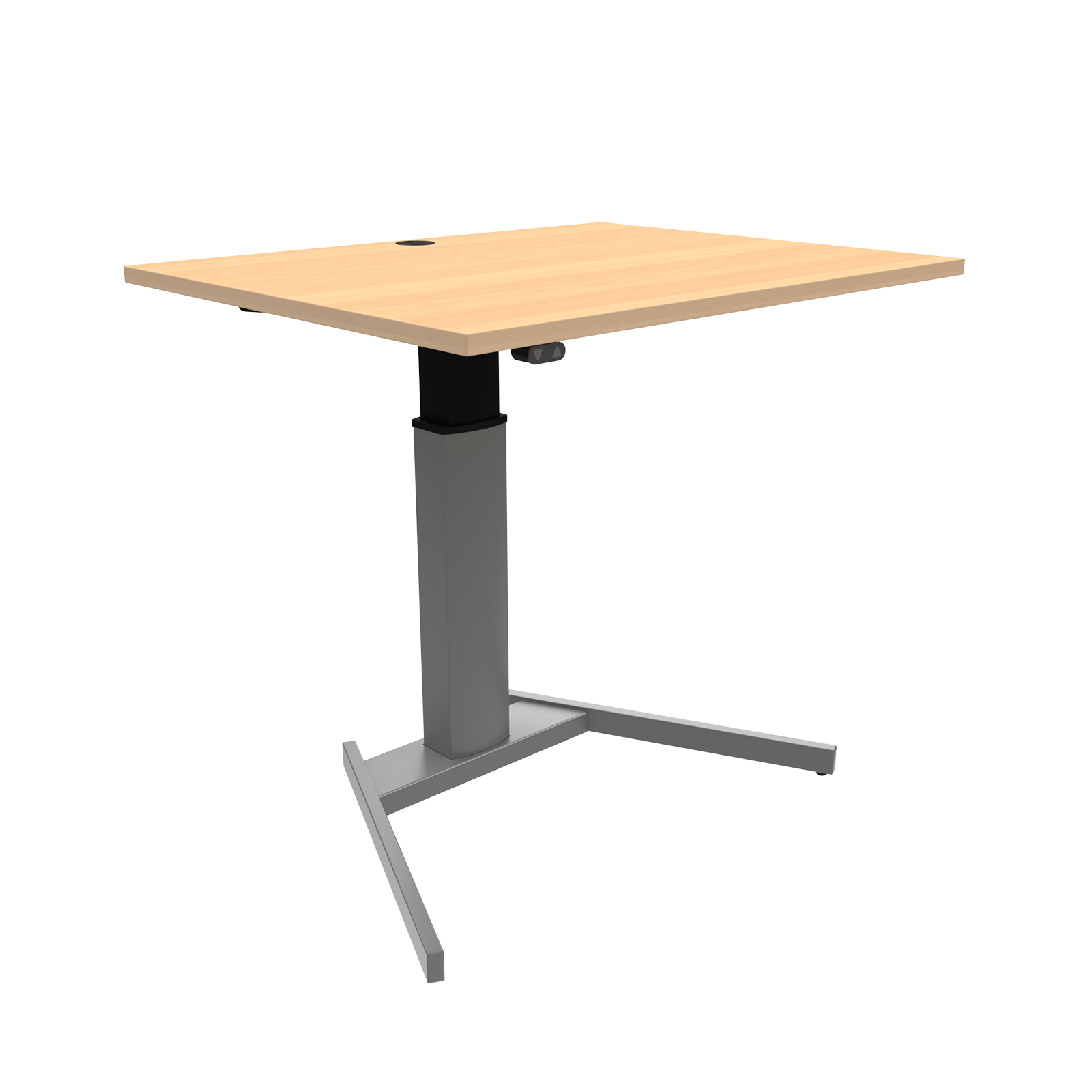 FramePower Tischgestell Inno-Speaker (Rollen: - keine Rollen -|Sonderfunktion: - keine Sonderfunktion -|Tischplatte: 100 x 80 cm Buche)