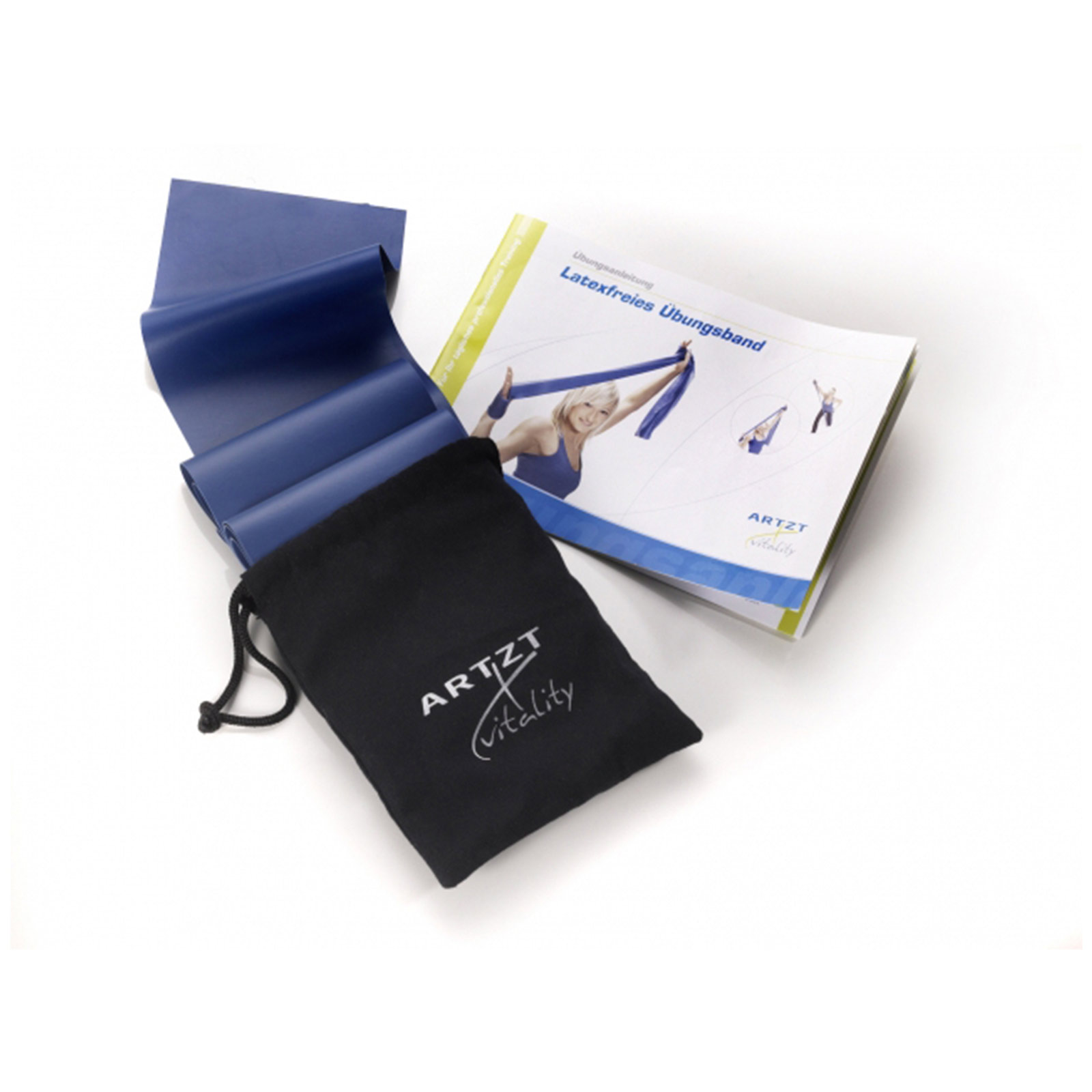 Artzt Vitality Übungsband latexfrei (Länge: 2,5 m|Farbe: Blau (Extra Stark))