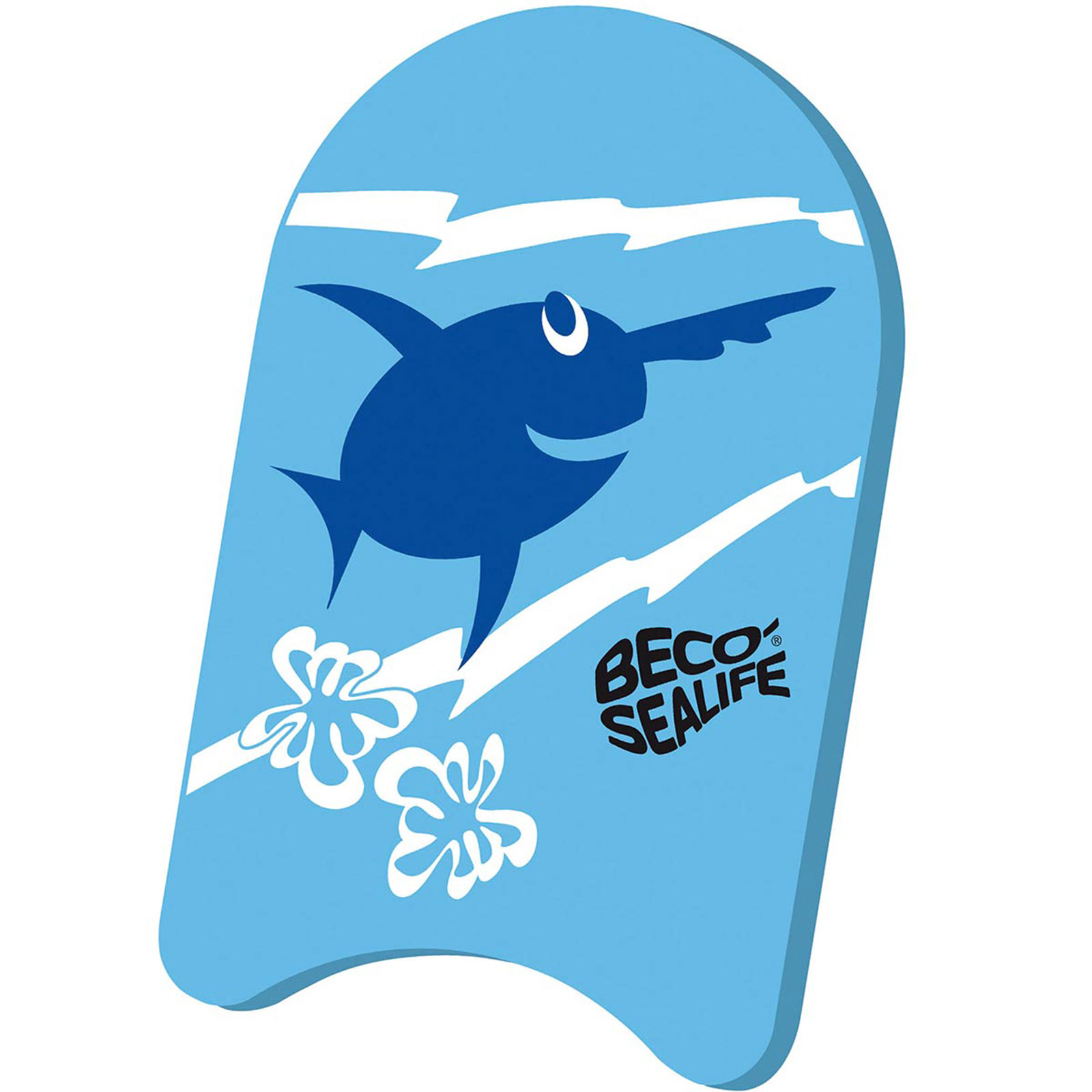 BECO-SEALIFE Kick Board Schwimmbrett (Farbe: Blau)