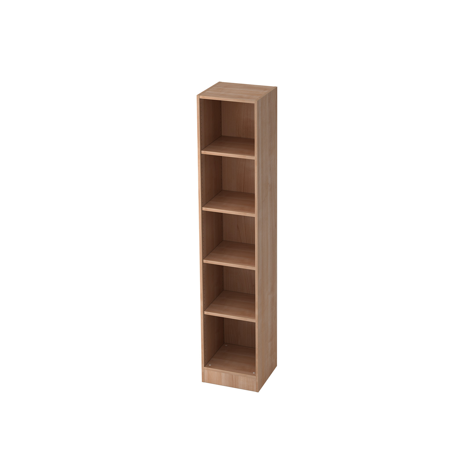 Hammerbacher Regal 5 OH schmal Solid 6040 (Dekor: Nussbaum)