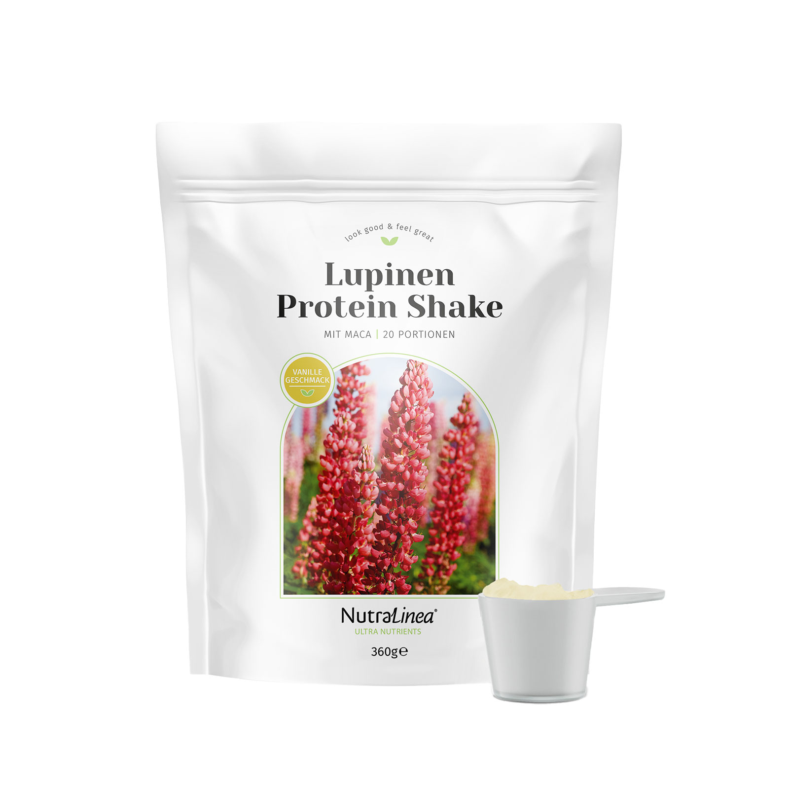 NutraLinea Lupinen Protein Shake (Geschmack: Vanille)