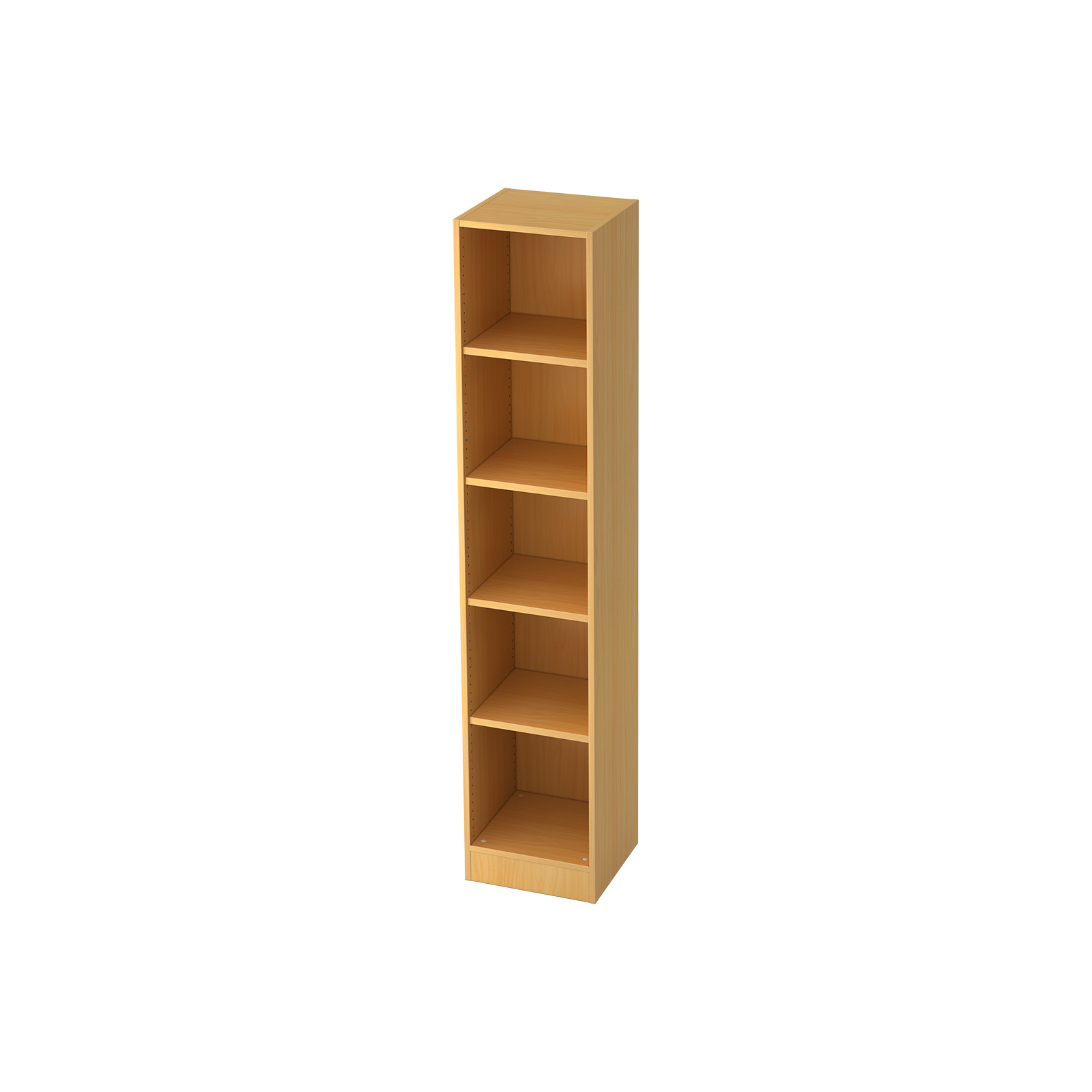 Hammerbacher Regal 5 OH schmal Solid 6040 (Dekor: Buche)