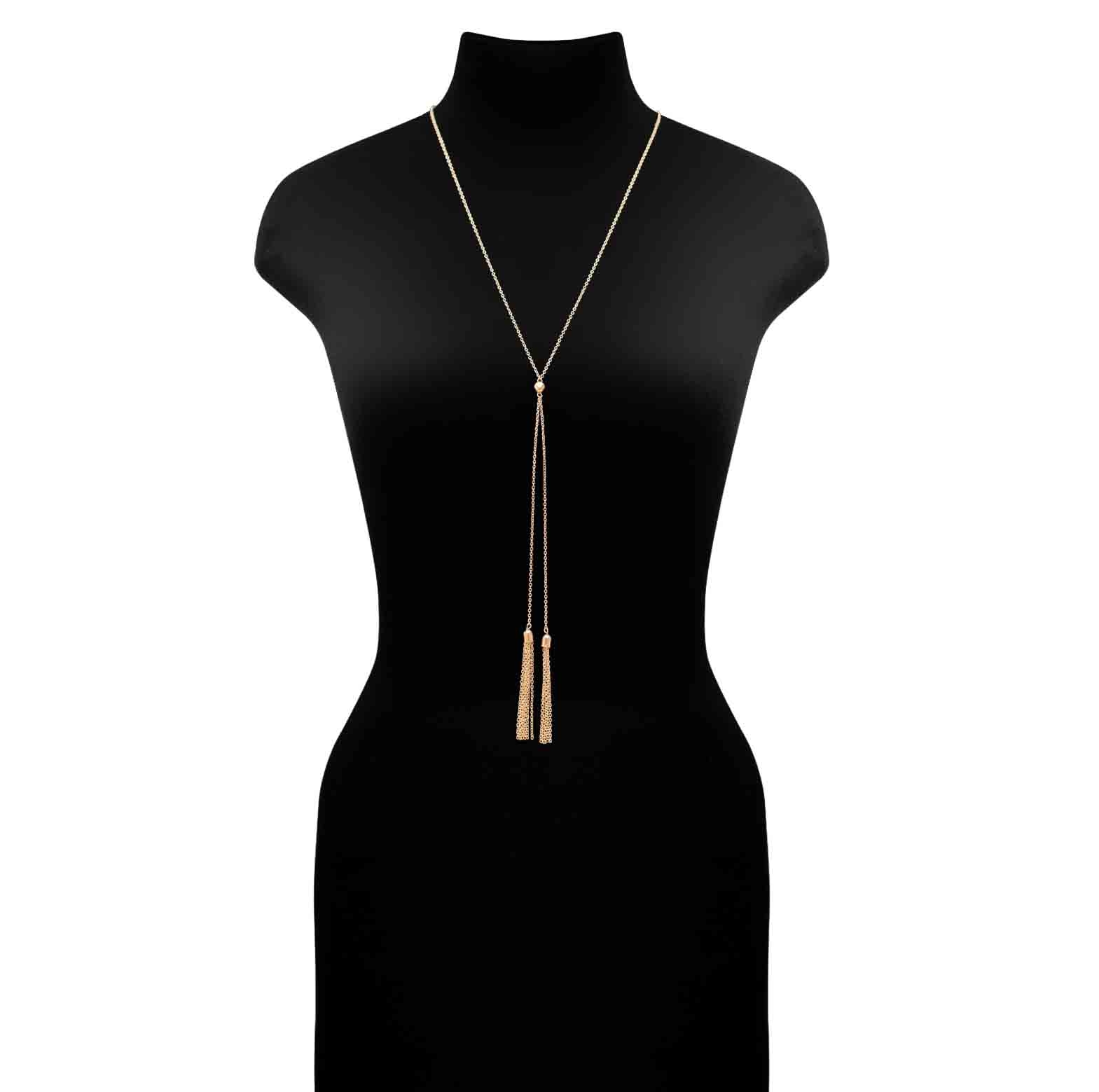 Escora Faszinierende Halskette mit Quasten 