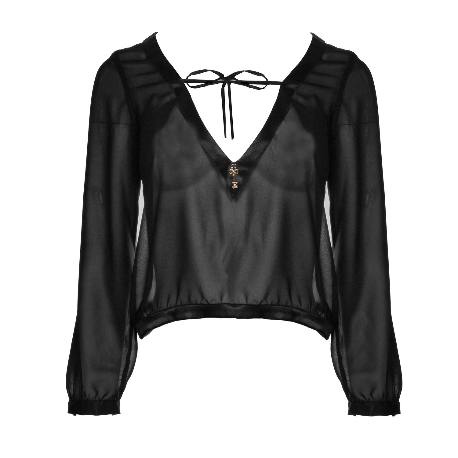 Escora Elegante Langarm Bluse