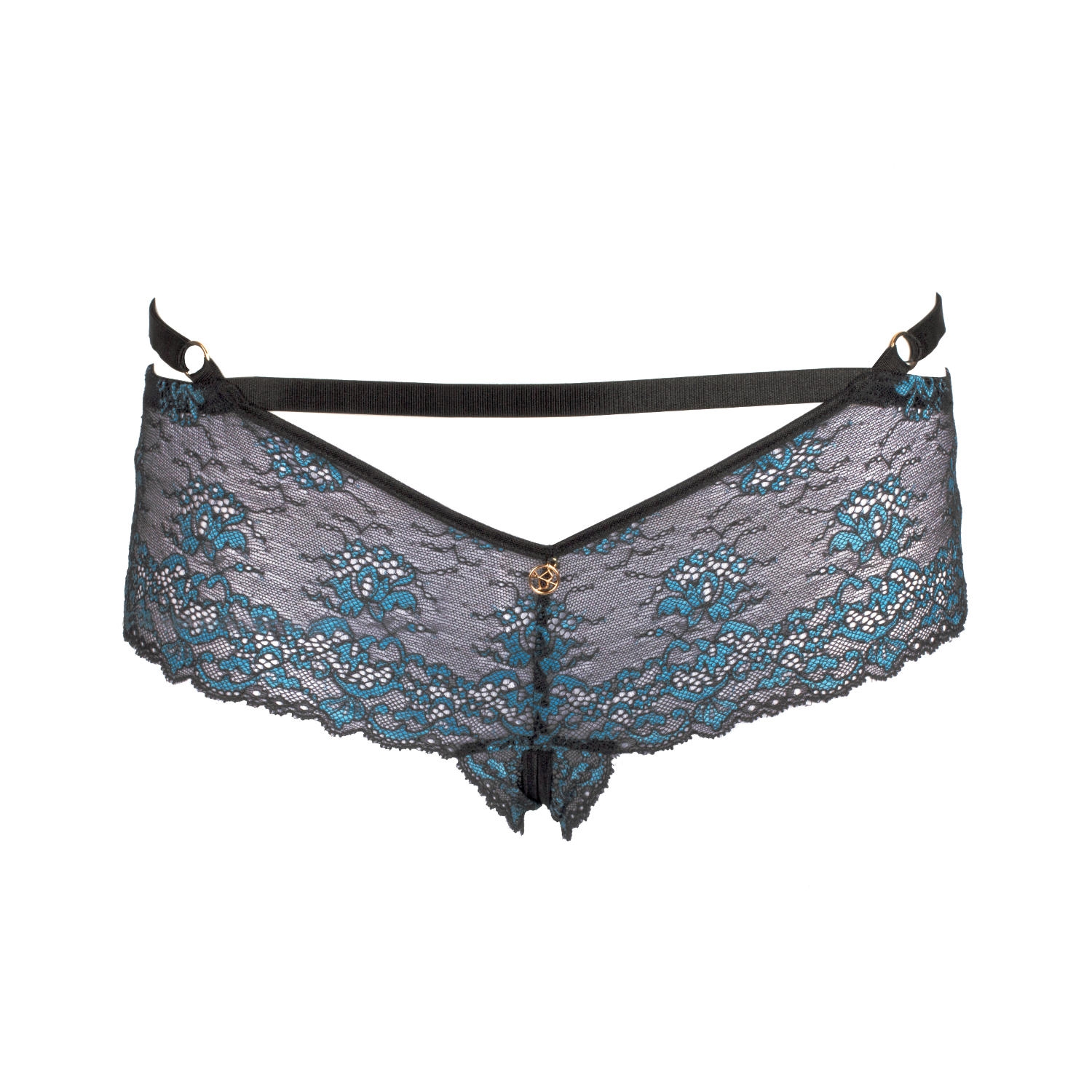 Escora Verführerische Panty Ouvert mit verstellbaren Bändern