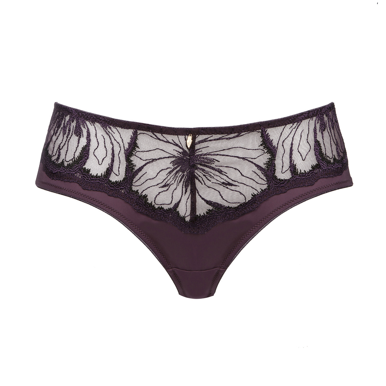 Escora Luxus Slip in Aubergine