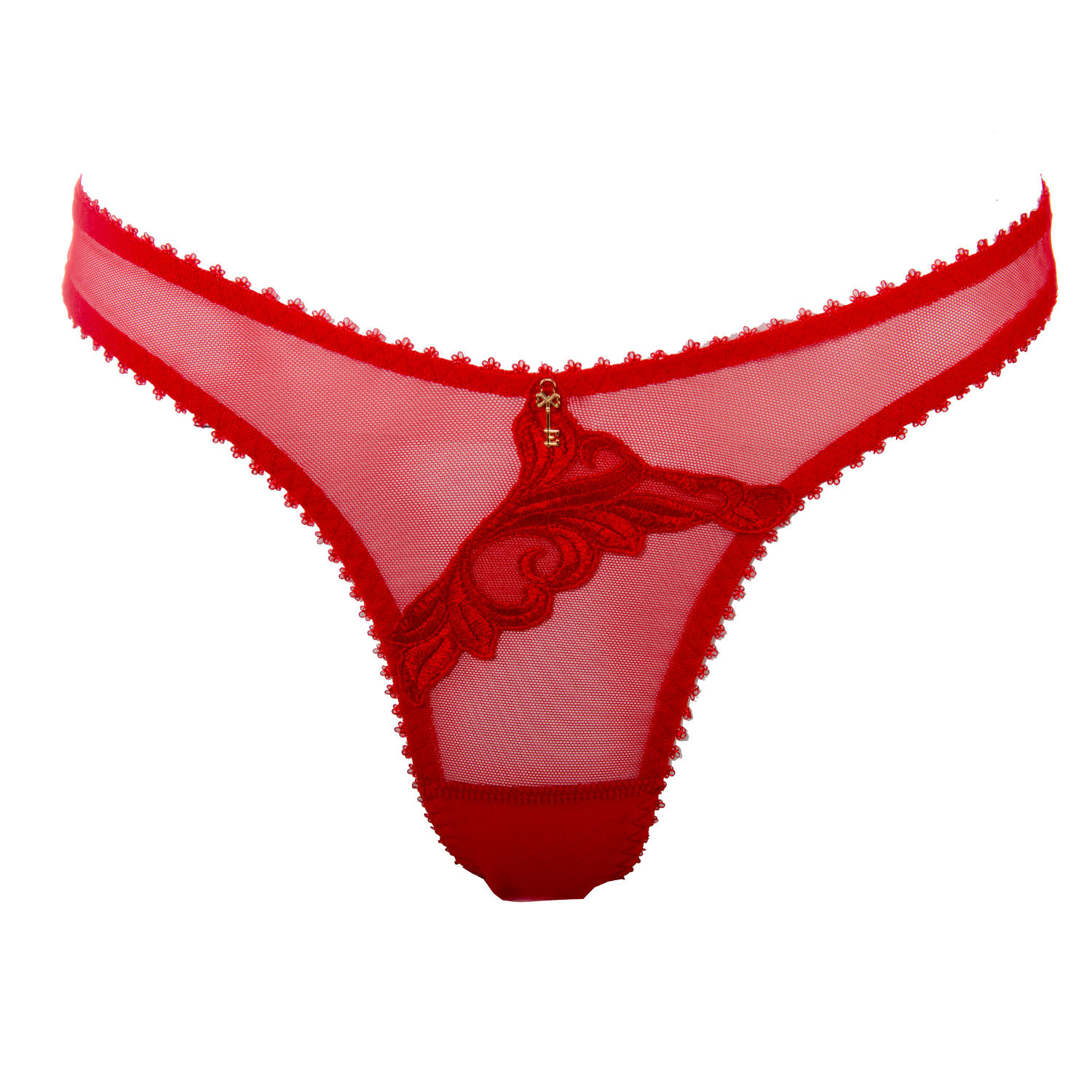 Escora Premium Luxus String in Rot