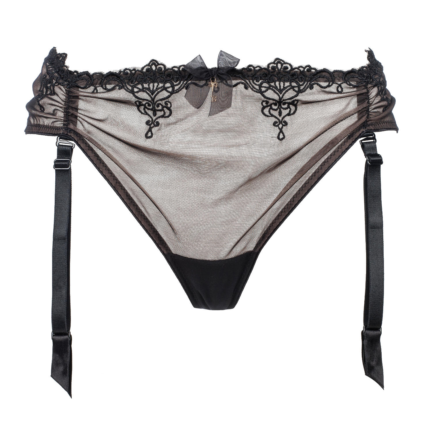 Escora String Panty mit abnehmbaren Strapsen