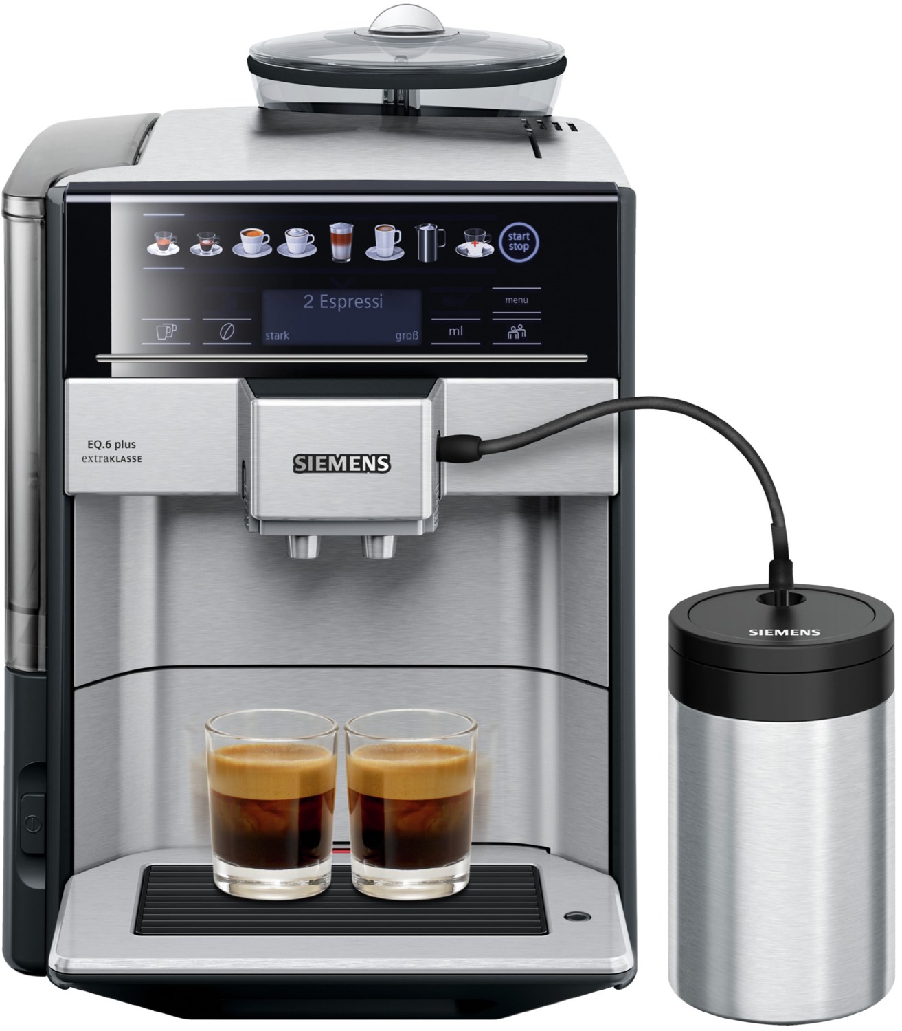 Siemens Kaffeevollautomat EQ.6 plus extraKlasse TE657F03DE