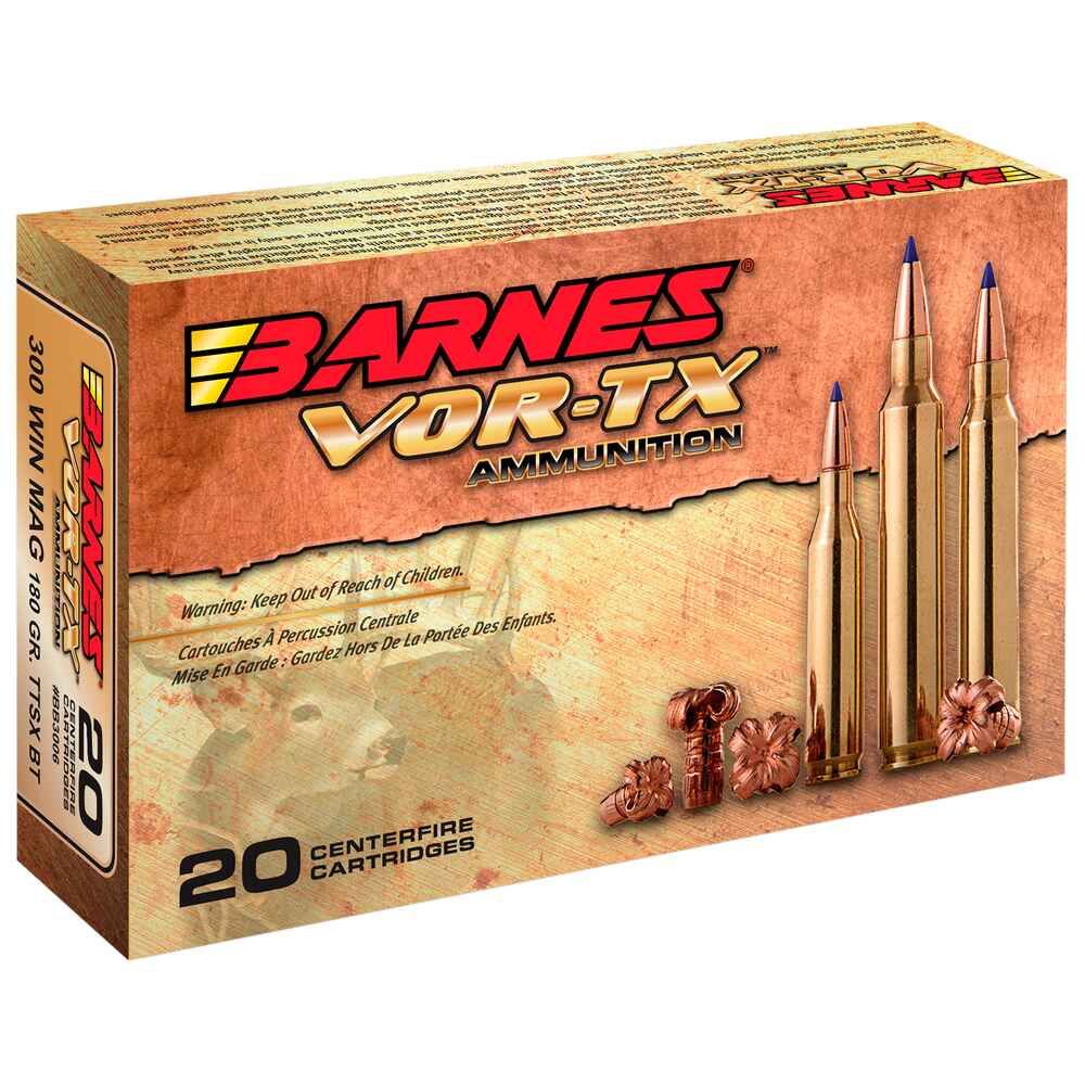 Barnes .270 Win. VOR-TX Euro TTSX 130grs. 20 Schuss 