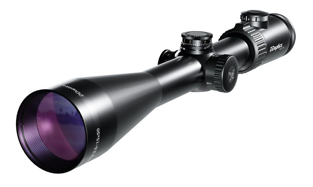 DDoptics NFX V6 2.5-15x50 Gen3 MRAD A4N 2BE Zielfernrohr Leuchtpunkt: manueller Leuchtpunkt