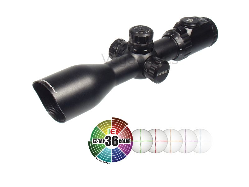 UTG Accushot Zielfernrohr 4-16x44 Mil-Dot 