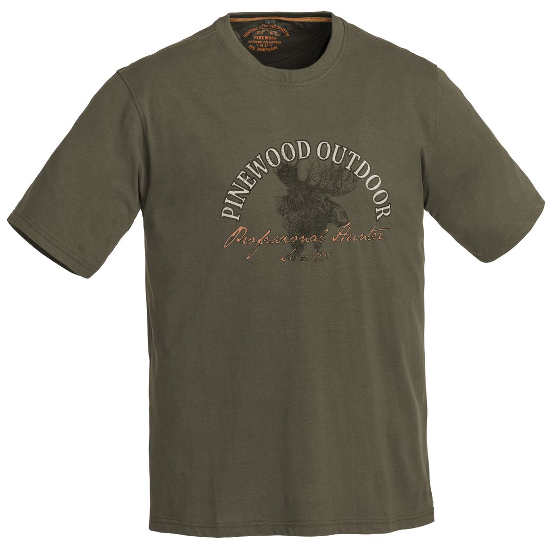 Pinewood Moose 2018 T-Shirt Größe: XXL, Farbe: Anthrazit