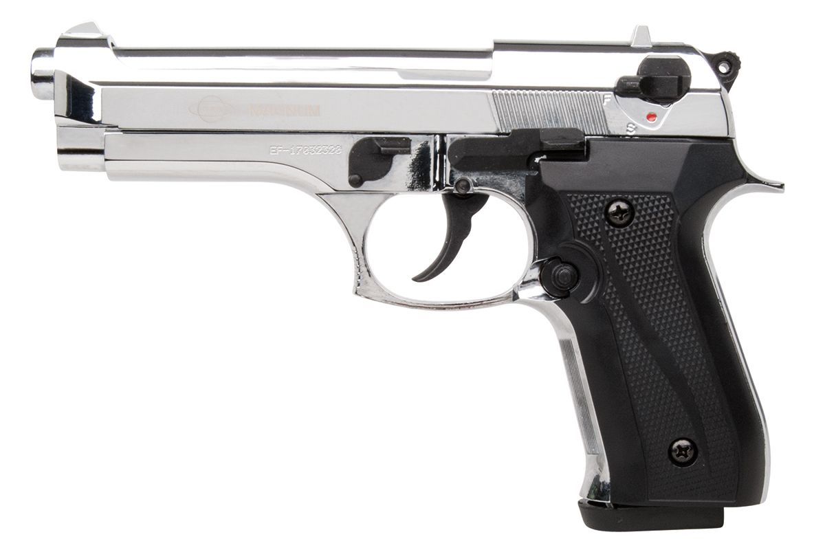 Ekol Firat Magnum Gas Signal Pistole Chrom Kal. 9mm P.A.K.