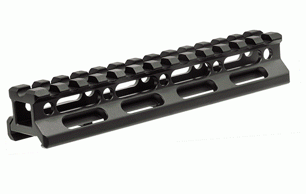 UTG 13 Nuten Super Slim Picatinny Montageerhöhung, Höhe 19,1mm